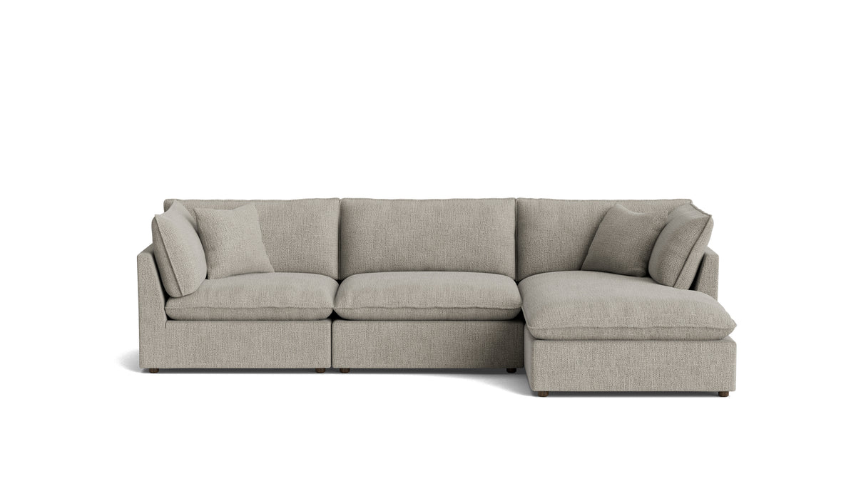 Chill Time 3-Piece Modular Sectional Right, Oatmeal