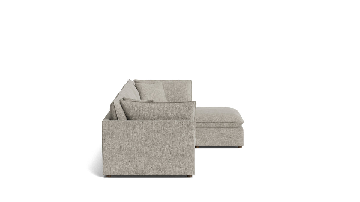 Chill Time 3-Piece Modular Sectional Right, Oatmeal