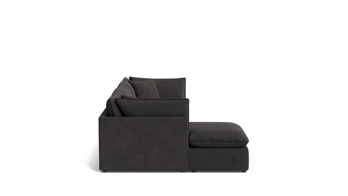 Chill Time 3-Piece Modular Sectional Left, Dark Shadow