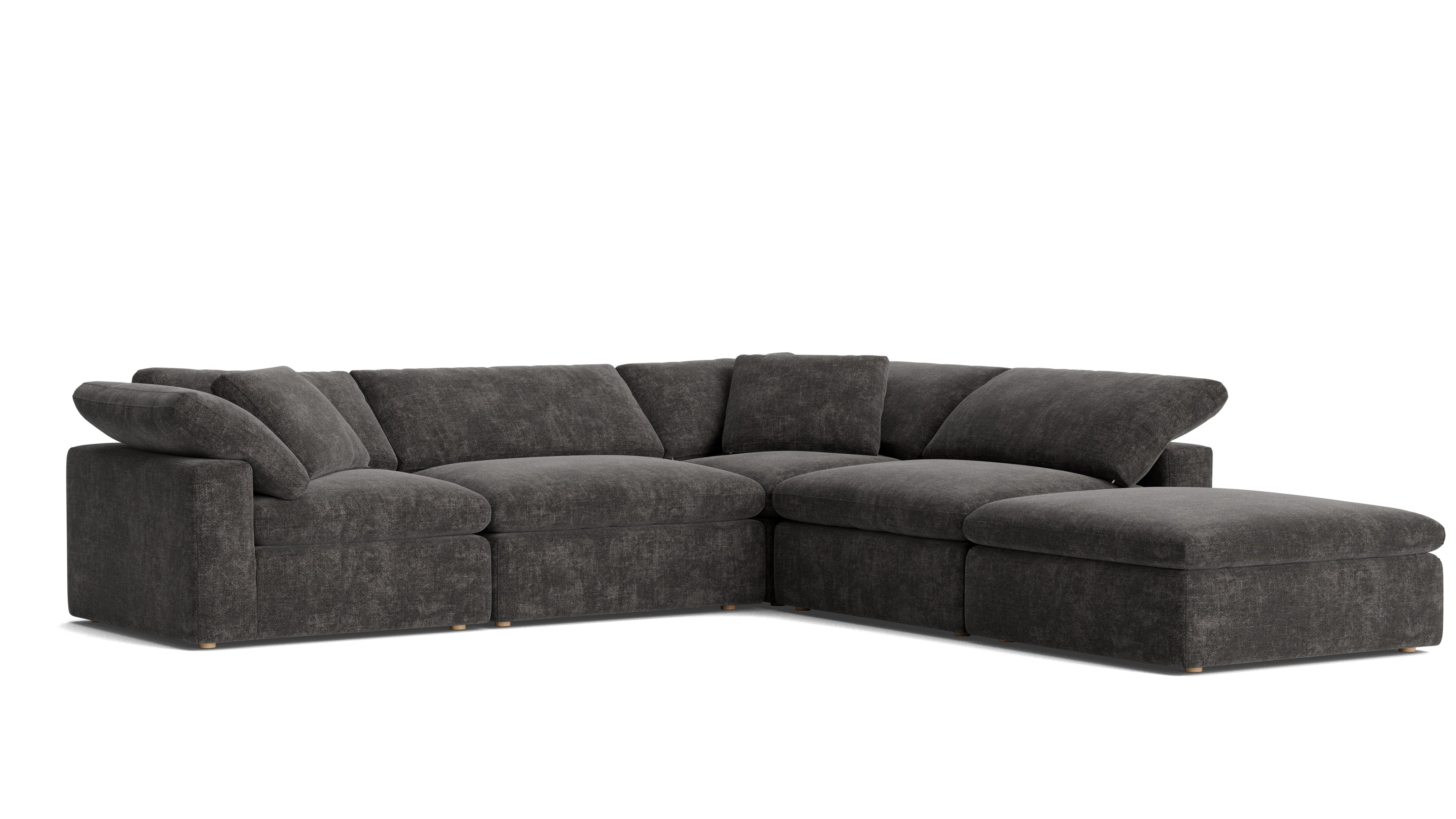 Movie Night™ 5 - Piece Modular Sectional, Large, Truffle - Sundays CompanySEC-YJ-901-003
