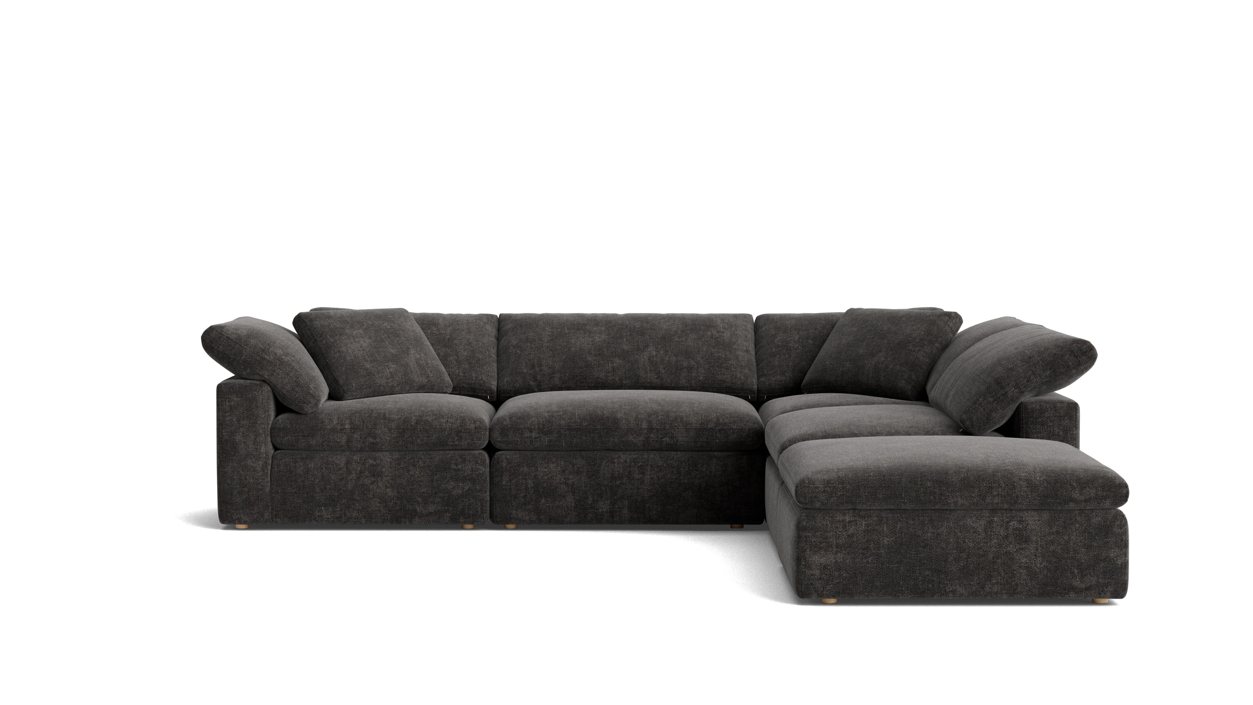 Movie Night™ 5 - Piece Modular Sectional, Large, Truffle - Sundays CompanySEC-YJ-901-003