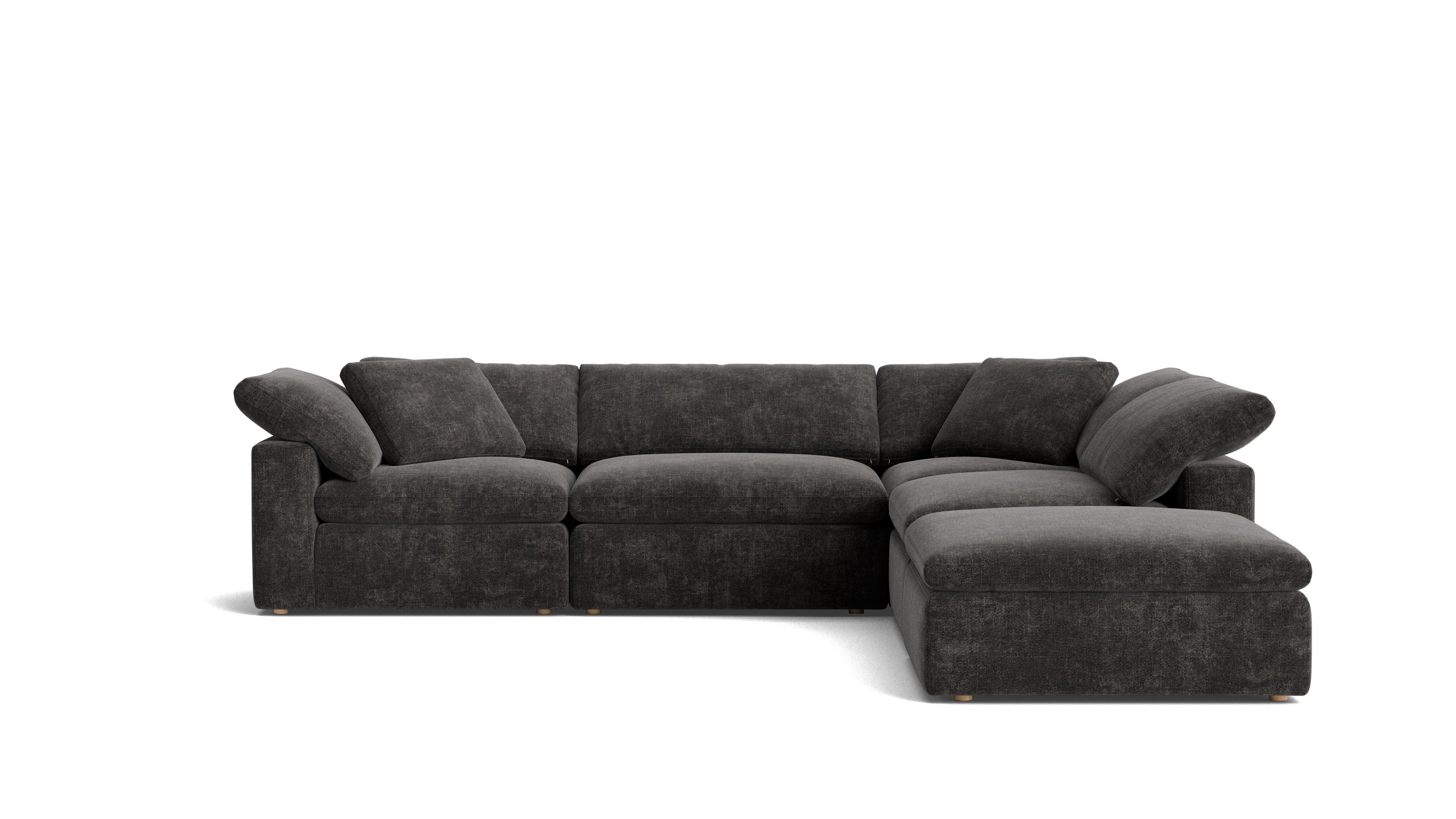 Movie Night™ 5-Piece Modular Sectional, Large, Truffle