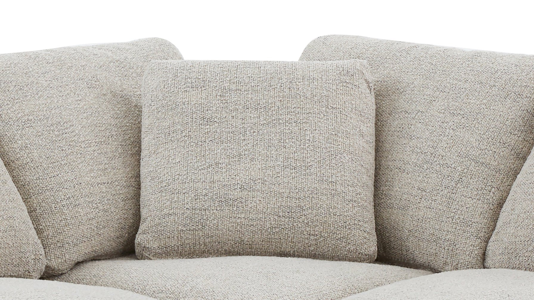 Movie Night™ 5-Piece Modular Sectional, Large, Oatmeal