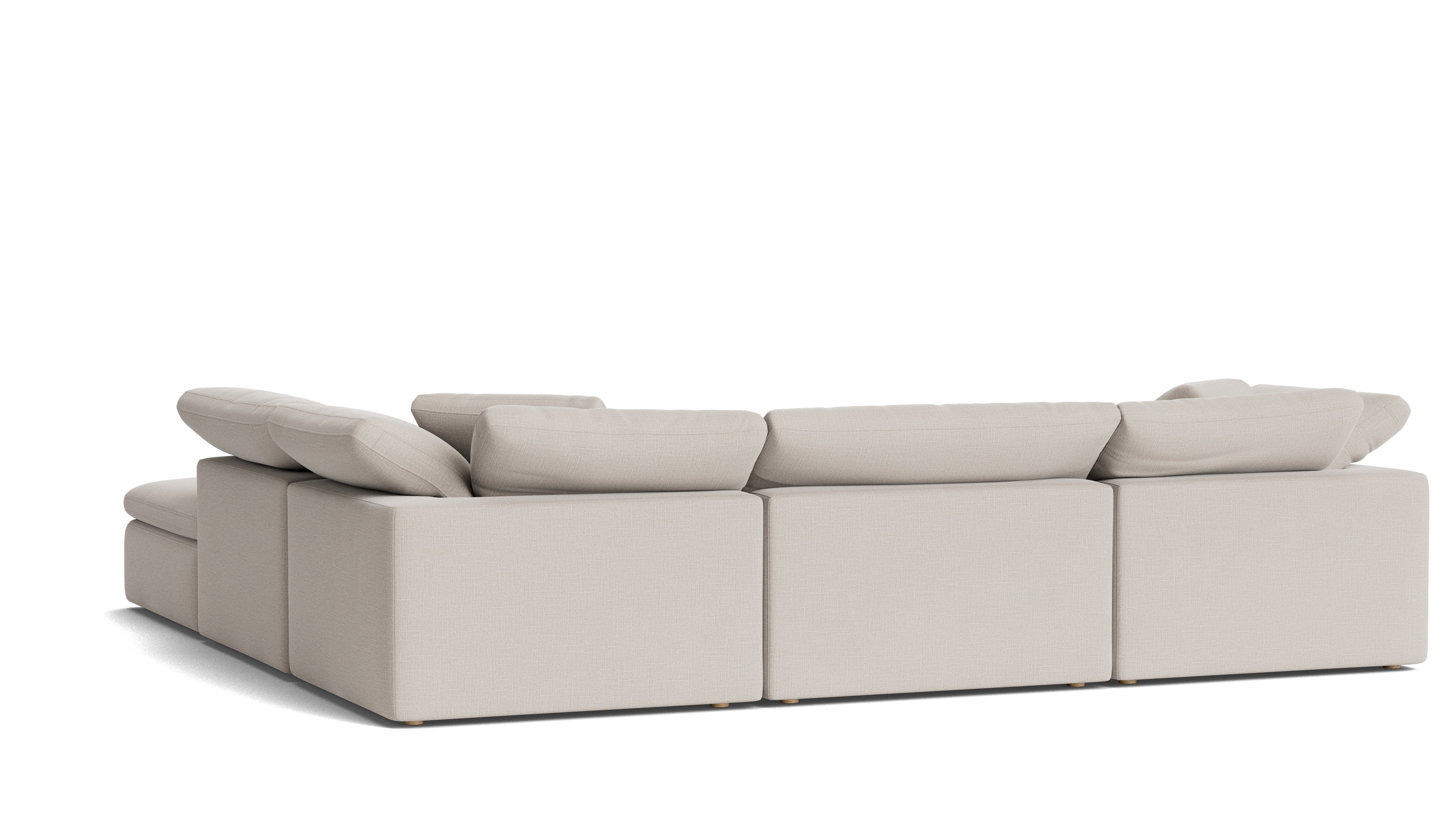Movie Night™ 5-Piece Modular Sectional, Large, Clay
