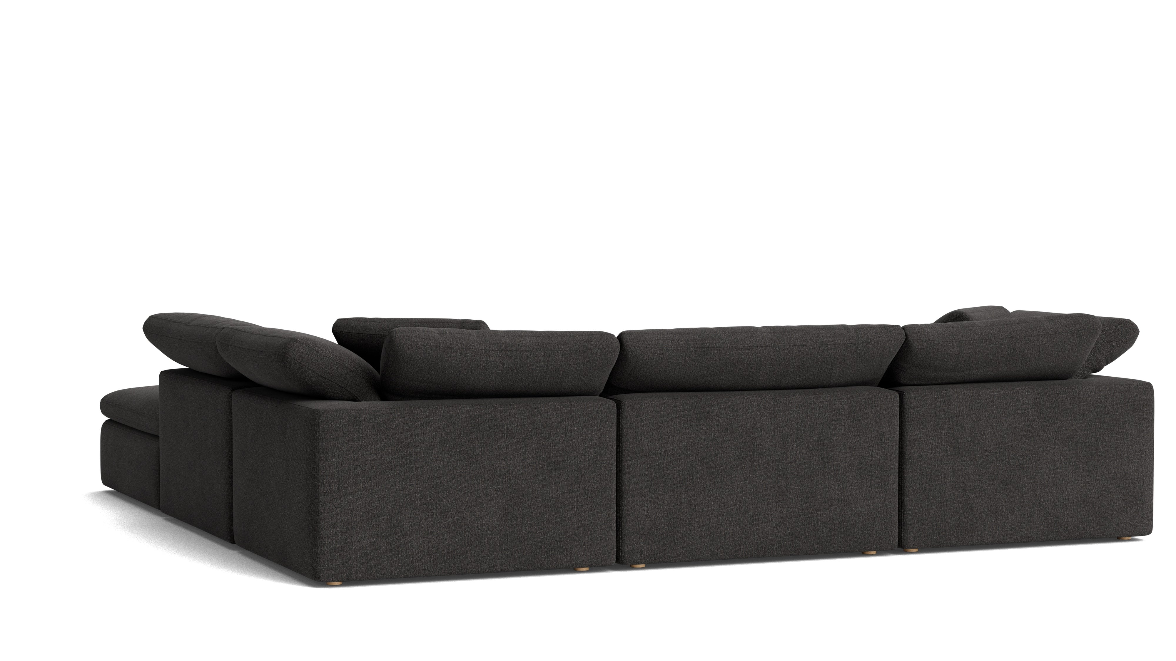 Movie Night™ 5 - Piece Modular Sectional, Large, Dark Shadow - Sundays CompanySEC-YJ-901-025