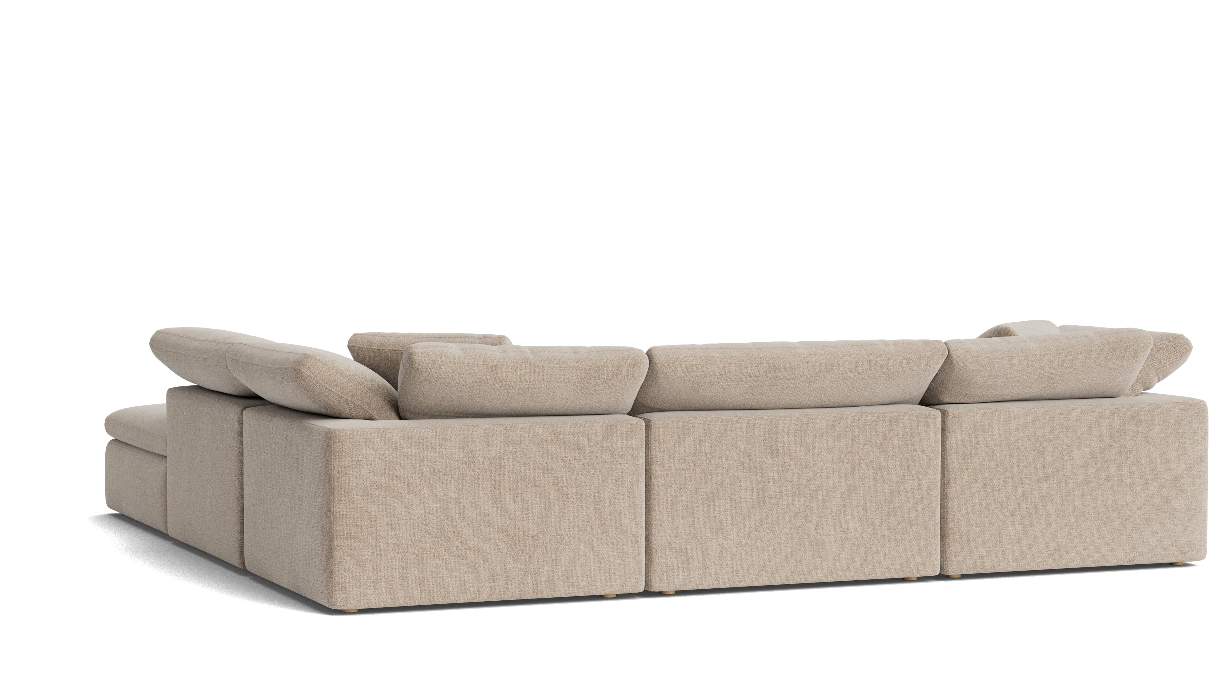 Movie Night™ 5-Piece Modular Sectional, Large, Champagne