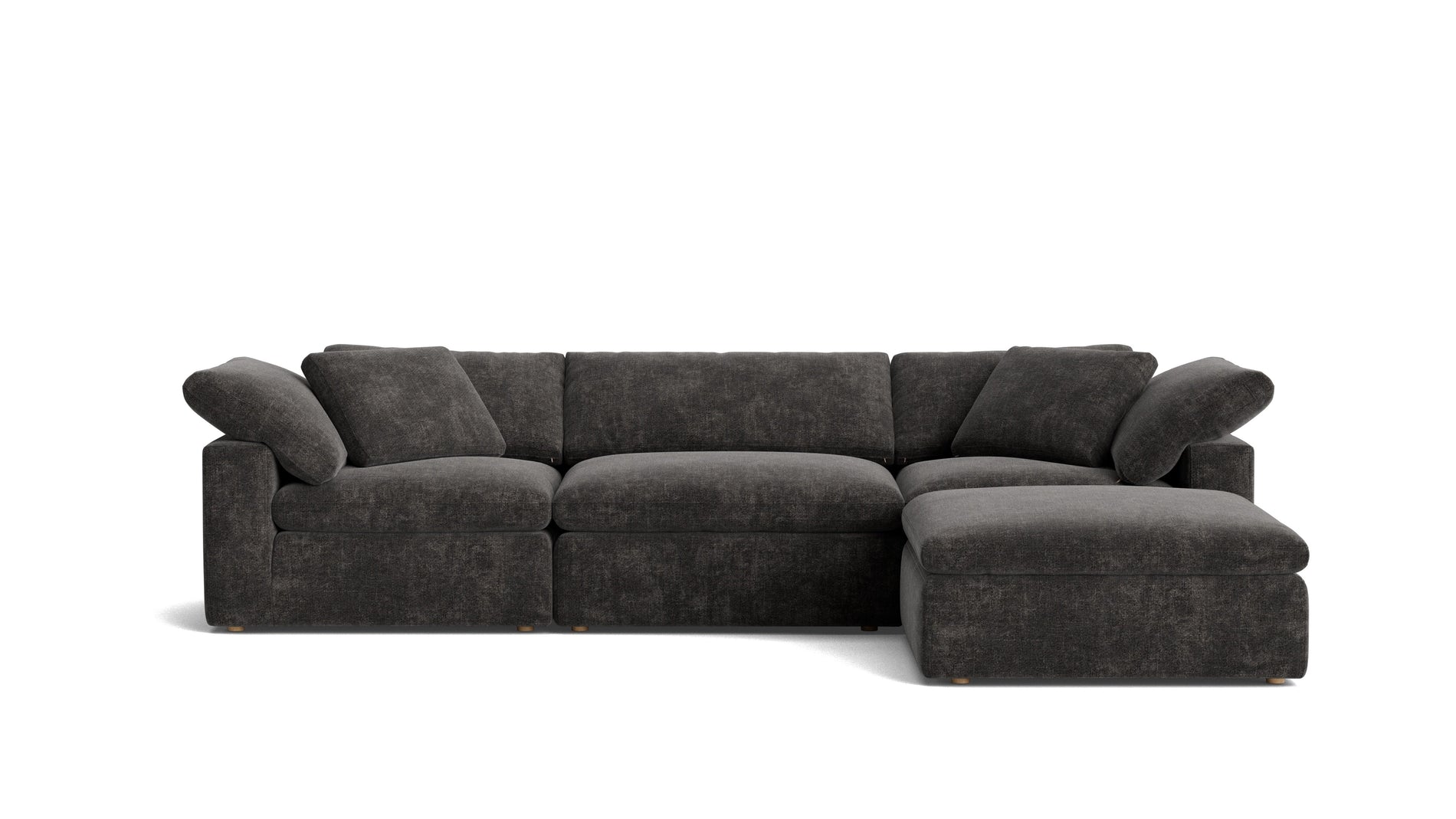 Movie Night™ 4-Piece Modular Sectional, Large, Truffle_image