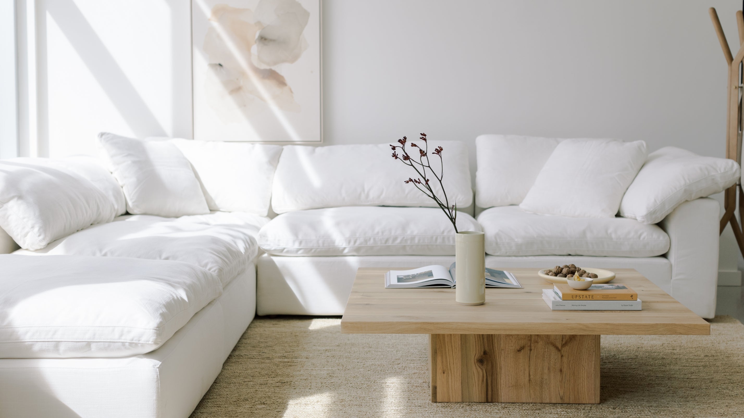Movie Night™ 4-Piece Modular Sectional, Large, Oatmeal