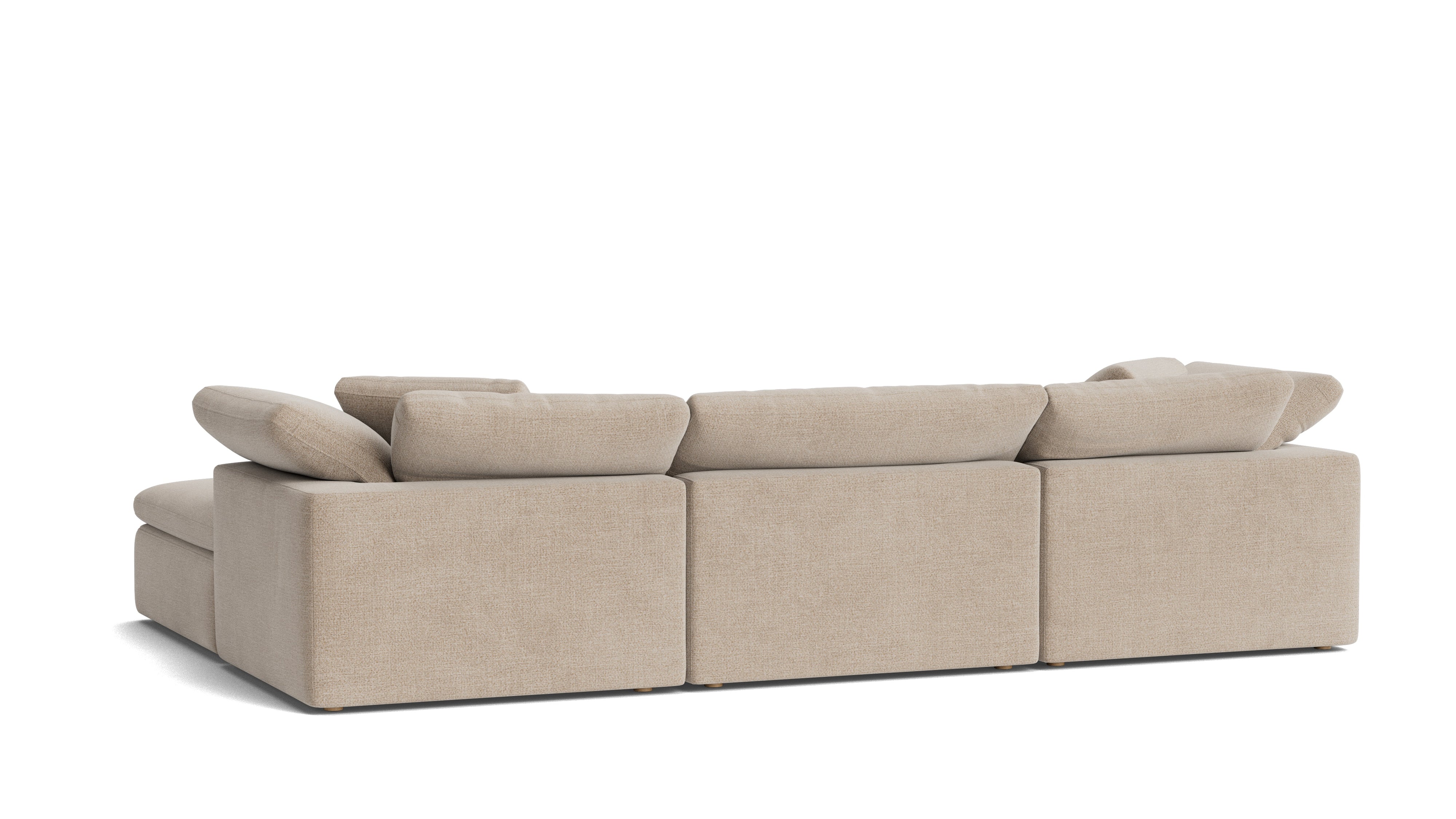 Movie Night™ 4 - Piece Modular Sectional, Large, Champagne - Sundays CompanySEC-YJ-902-041