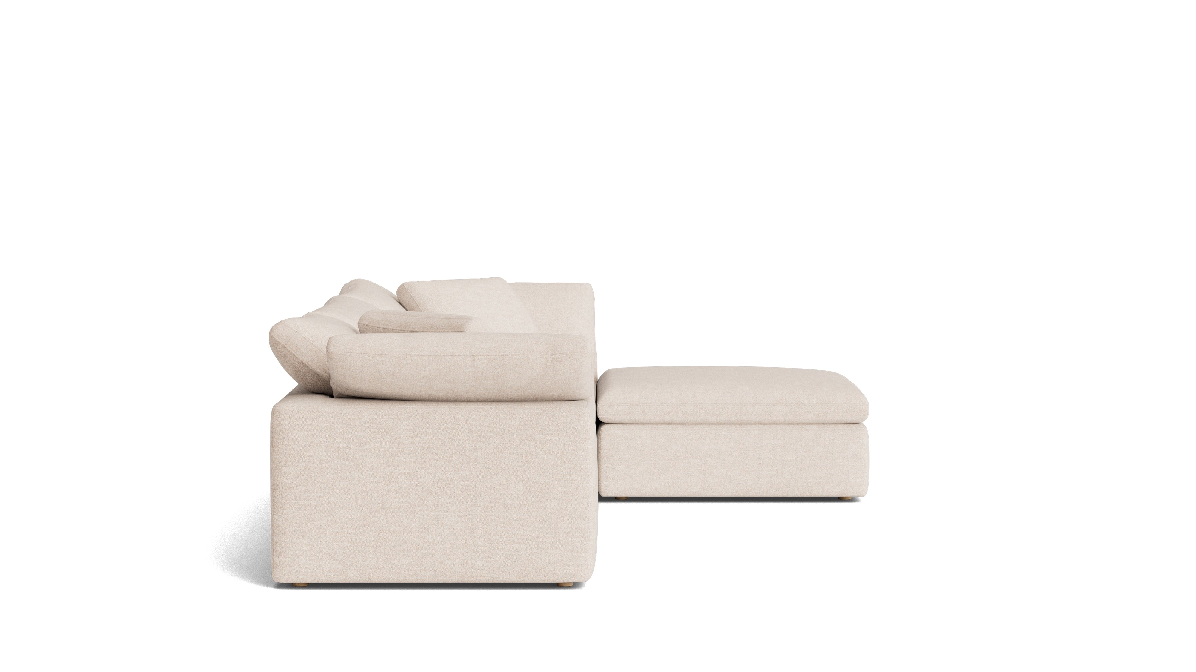 Movie Night™ 4-Piece Modular Sectional, Large, Sunbeam