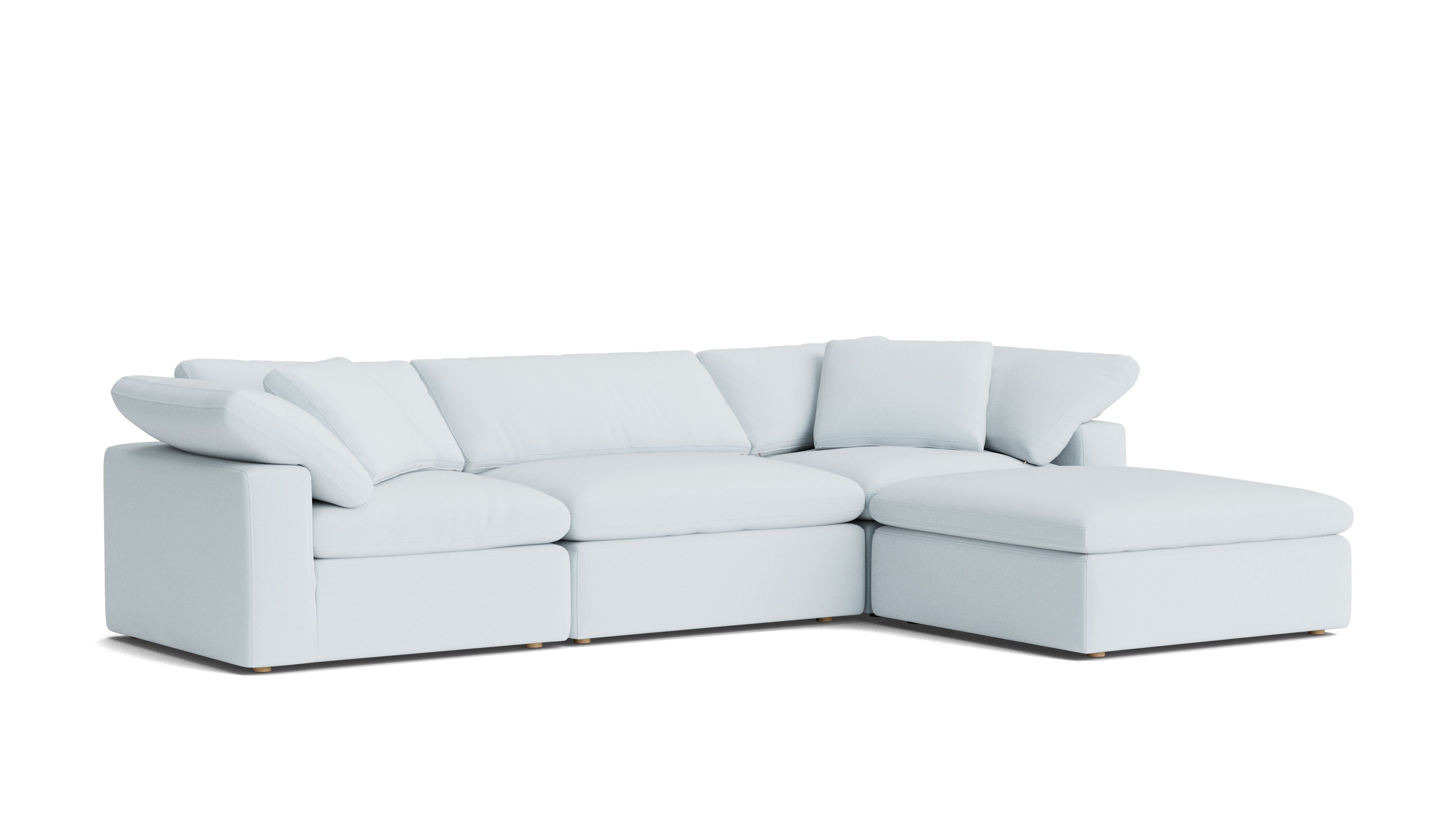 Movie Night™ 4-Piece Modular Sectional, Large, Cove