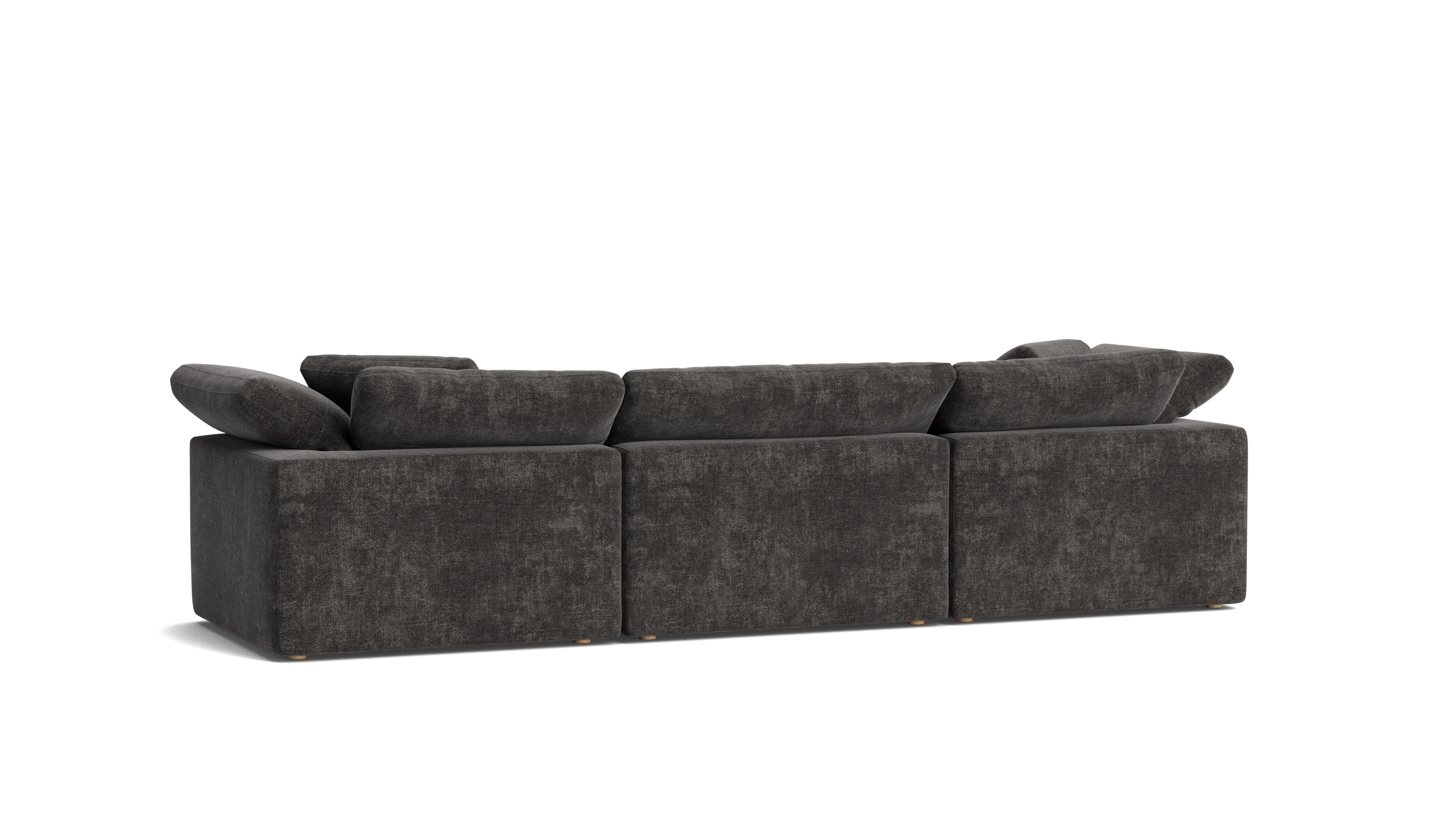 Movie Night™ 3 - Piece Modular Sofa, Large, Truffle - Sundays CompanySEC-YJ-903-003