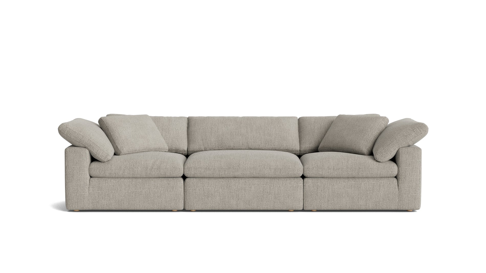 Movie Night™ 3-Piece Modular Sofa, Large, Oatmeal_image