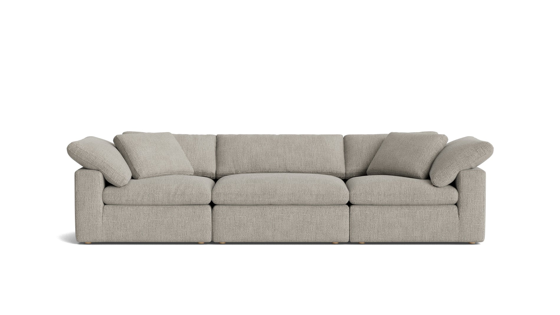 Movie Night™ 3-Piece Modular Sofa, Large, Oatmeal_image