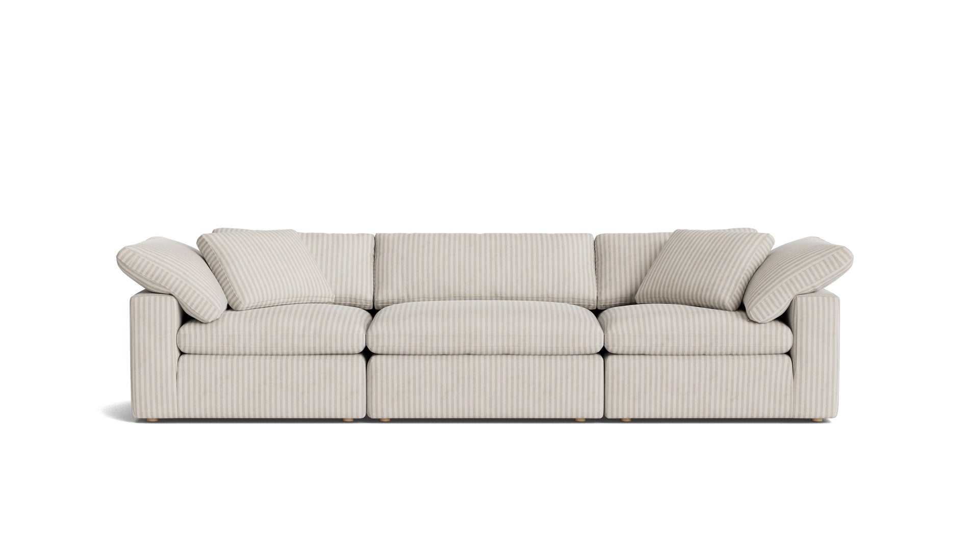 Movie Night™ 3-Piece Modular Sofa, Large, Newport Stripe_image