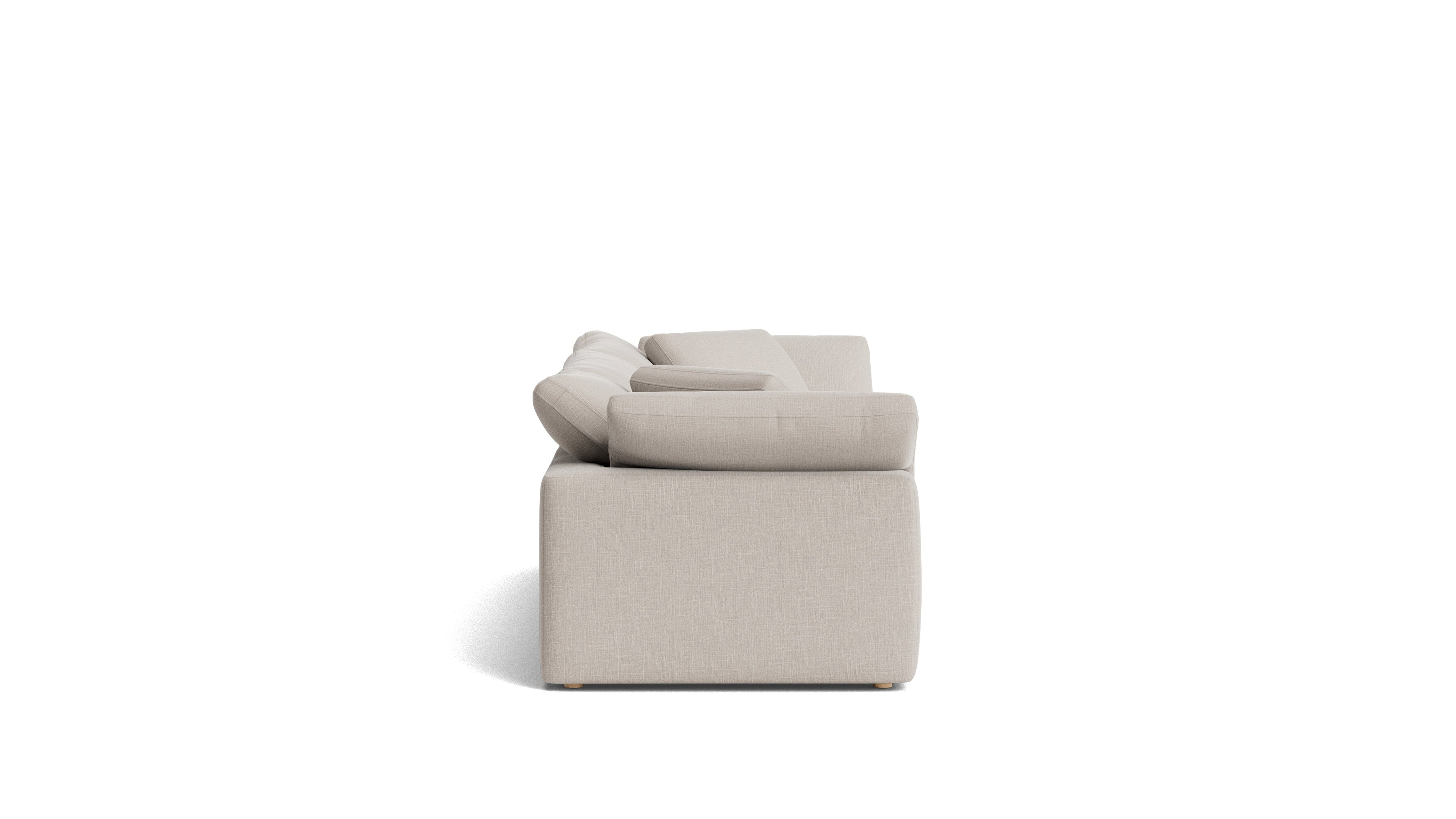 Movie Night™ 3-Piece Modular Sofa, Large, Clay