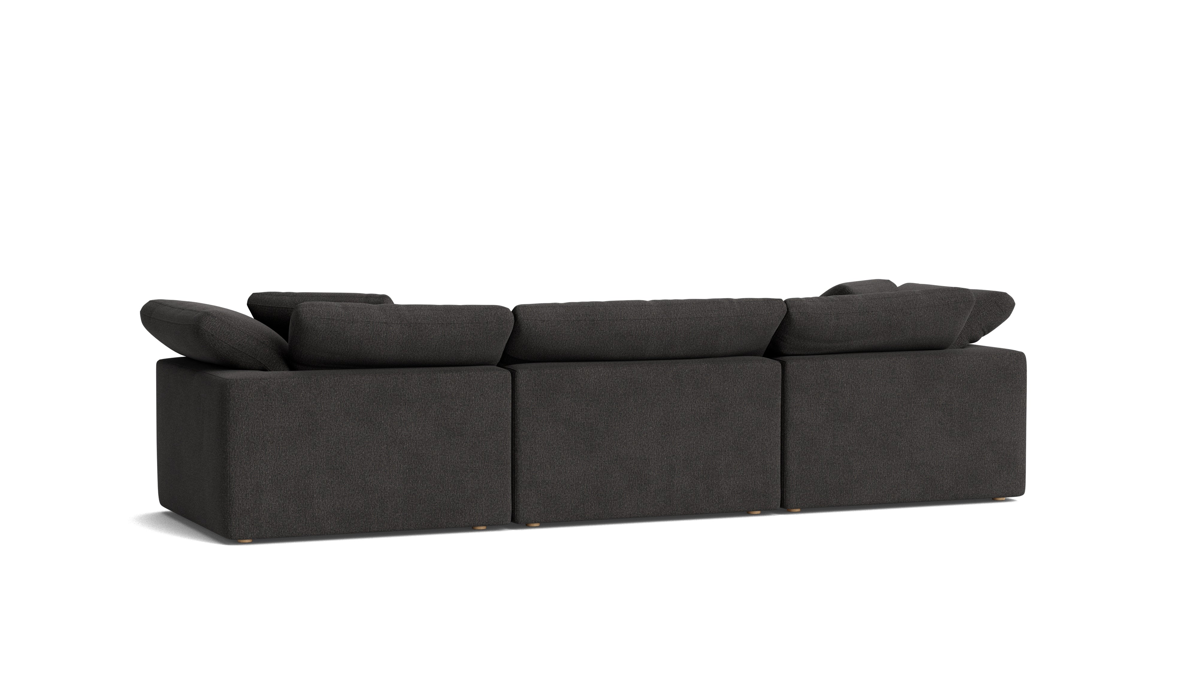 Movie Night™ 3 - Piece Modular Sofa, Large, Dark Shadow - Sundays CompanySEC-YJ-903-025