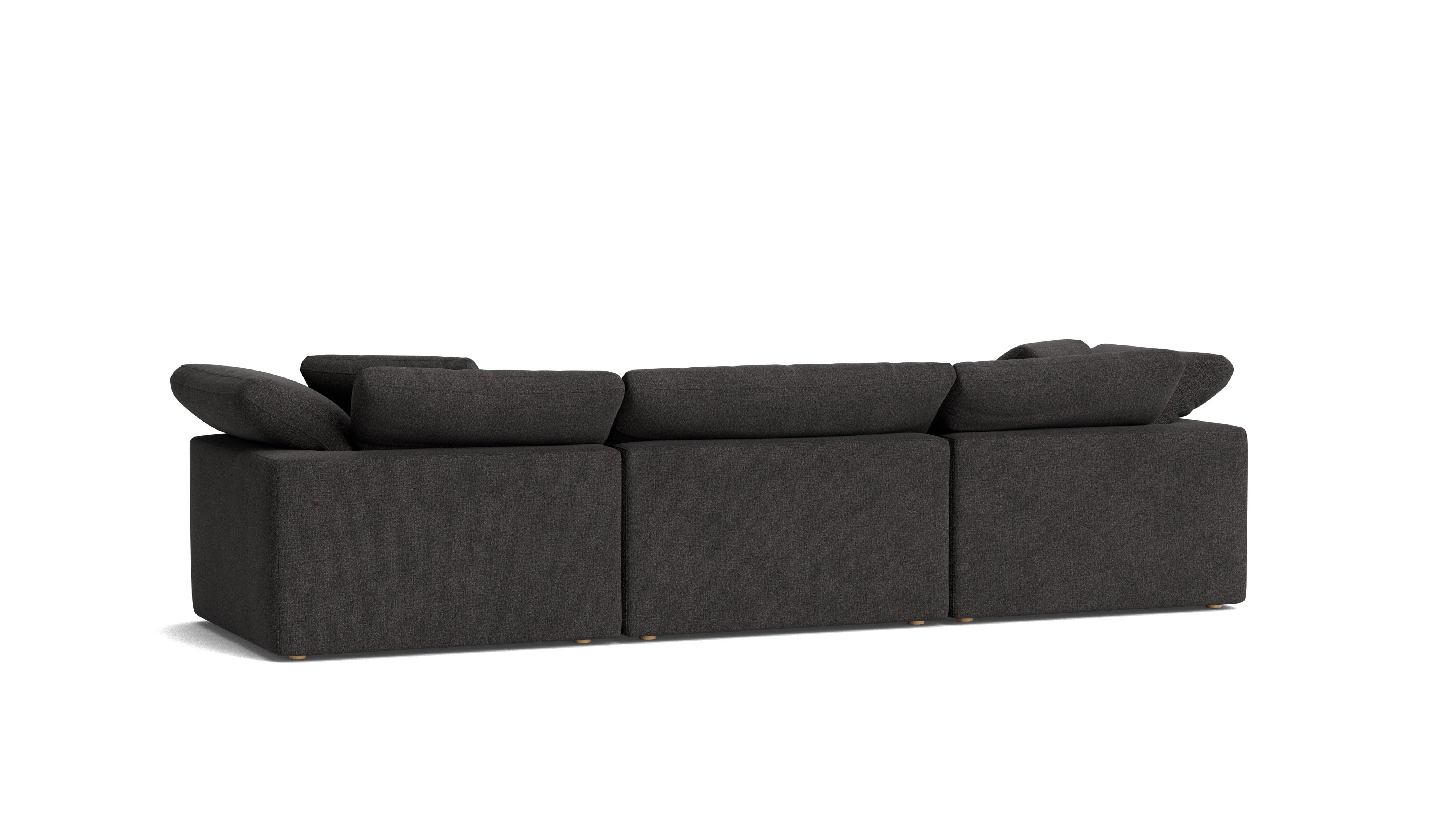 Movie Night™ 3-Piece Modular Sofa, Large, Dark Shadow