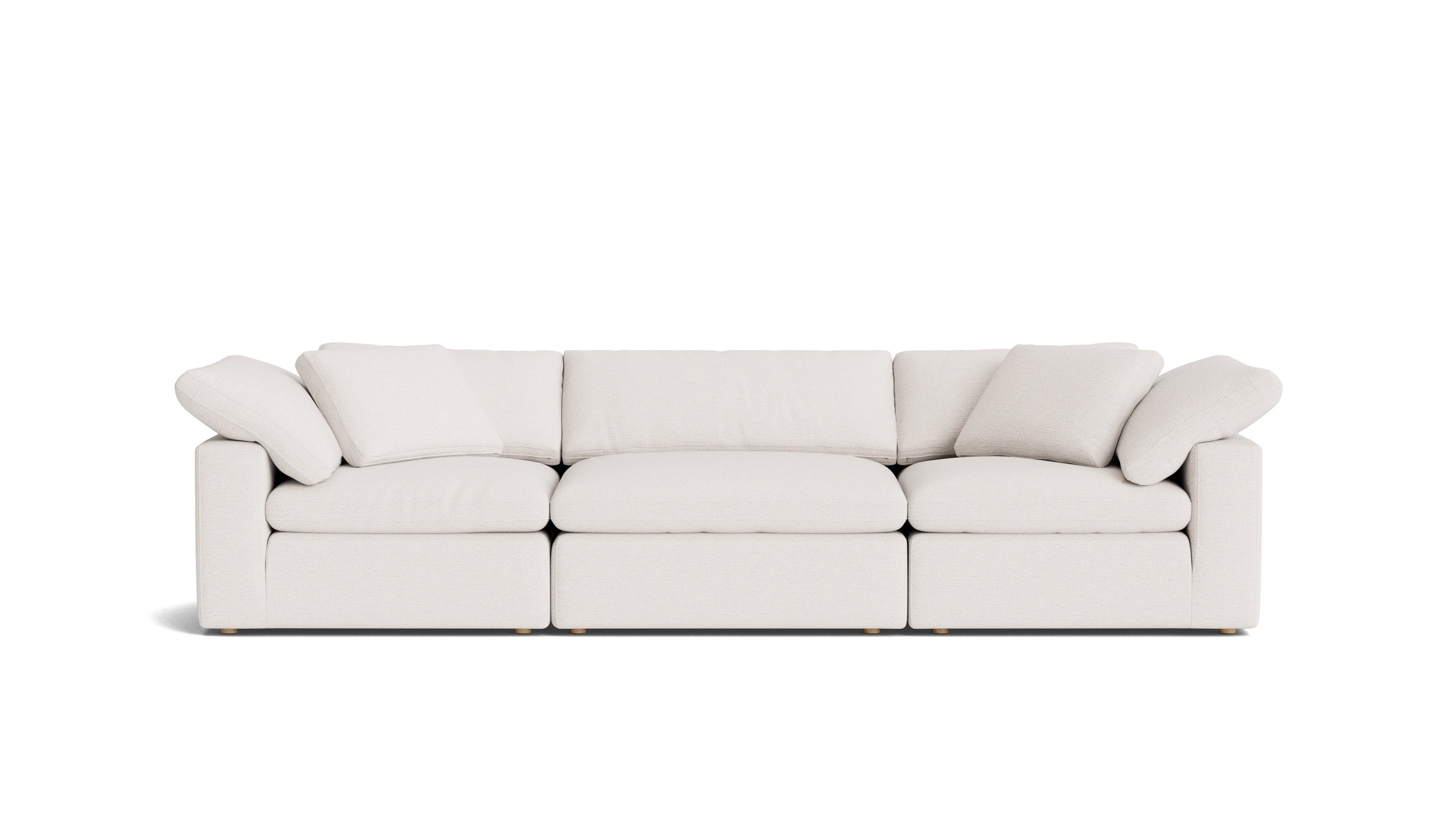 Movie Night™ 3-Piece Modular Sofa, Large, Nomad Snow