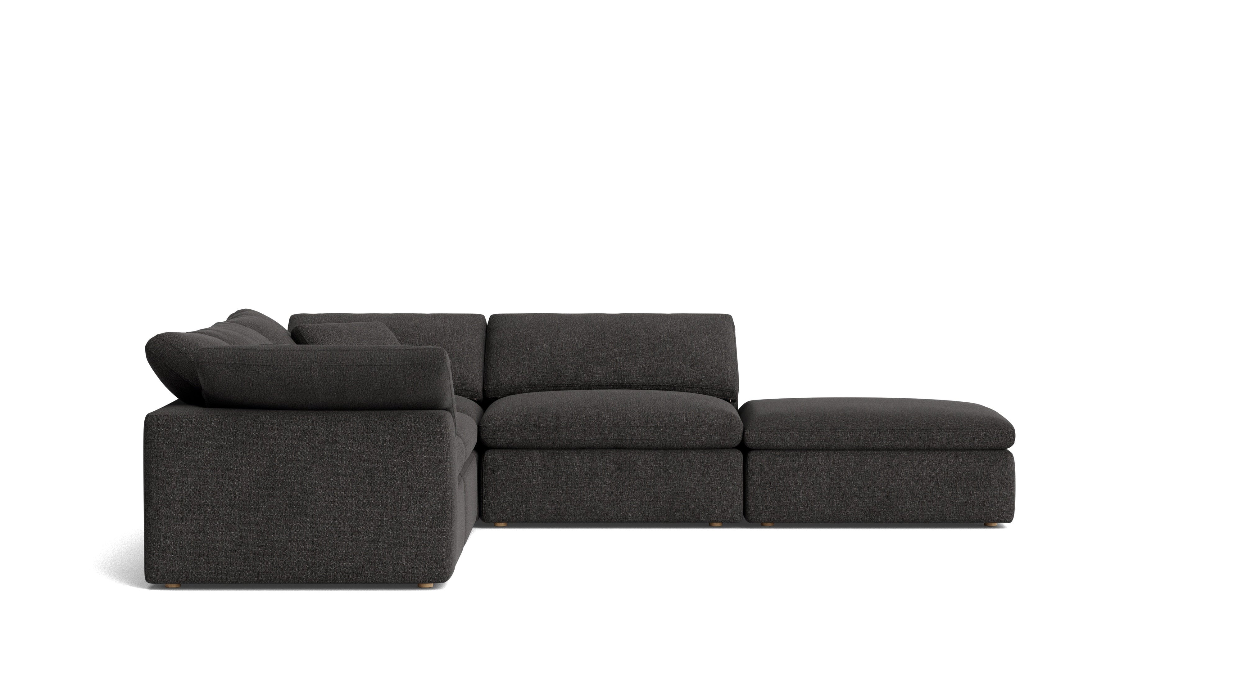 Movie Night™ 5-Piece Modular Sectional, Standard, Dark Shadow