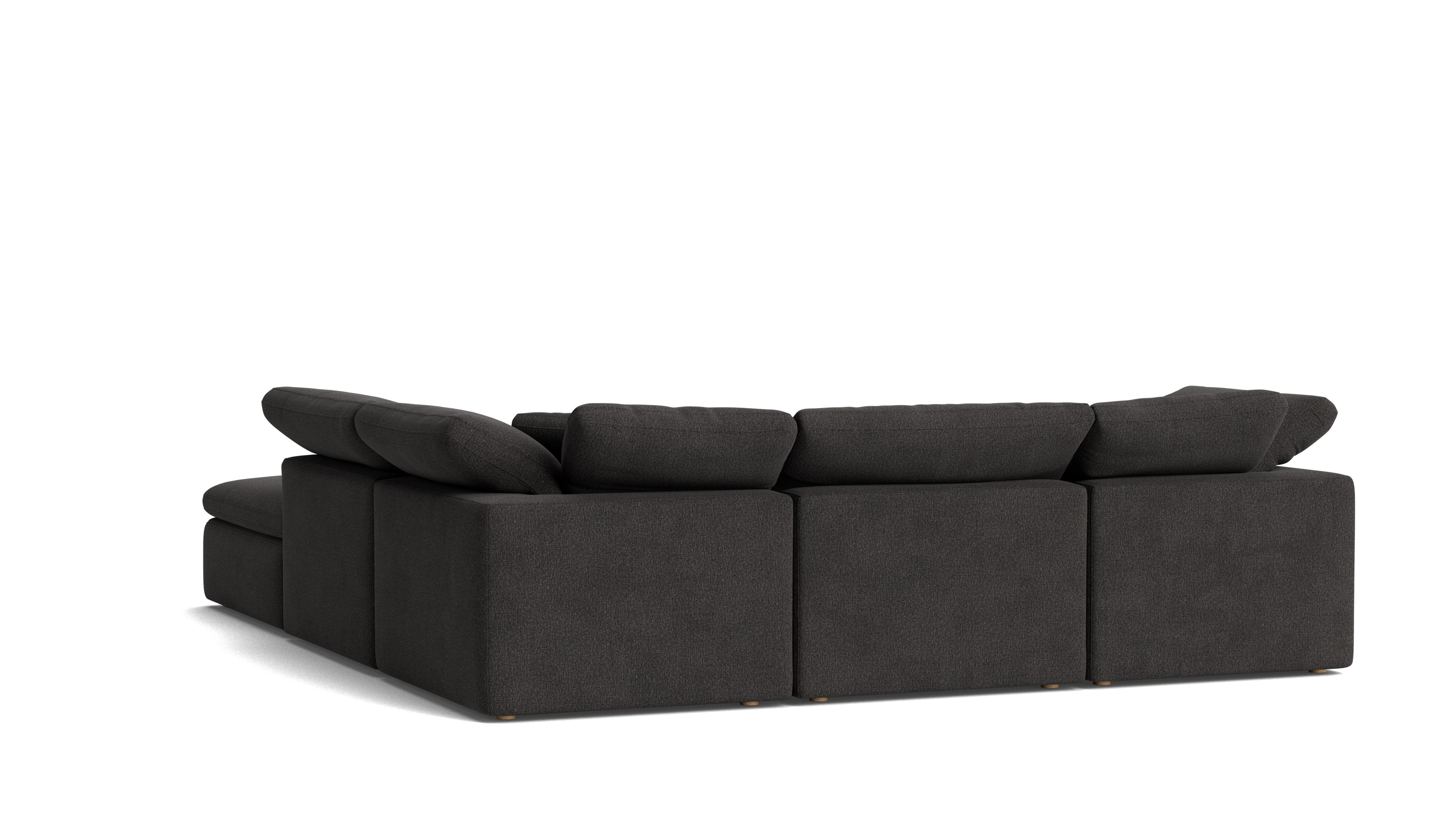 Movie Night™ 5 - Piece Modular Sectional, Standard, Dark Shadow - Sundays CompanySEC-YJ-909-025