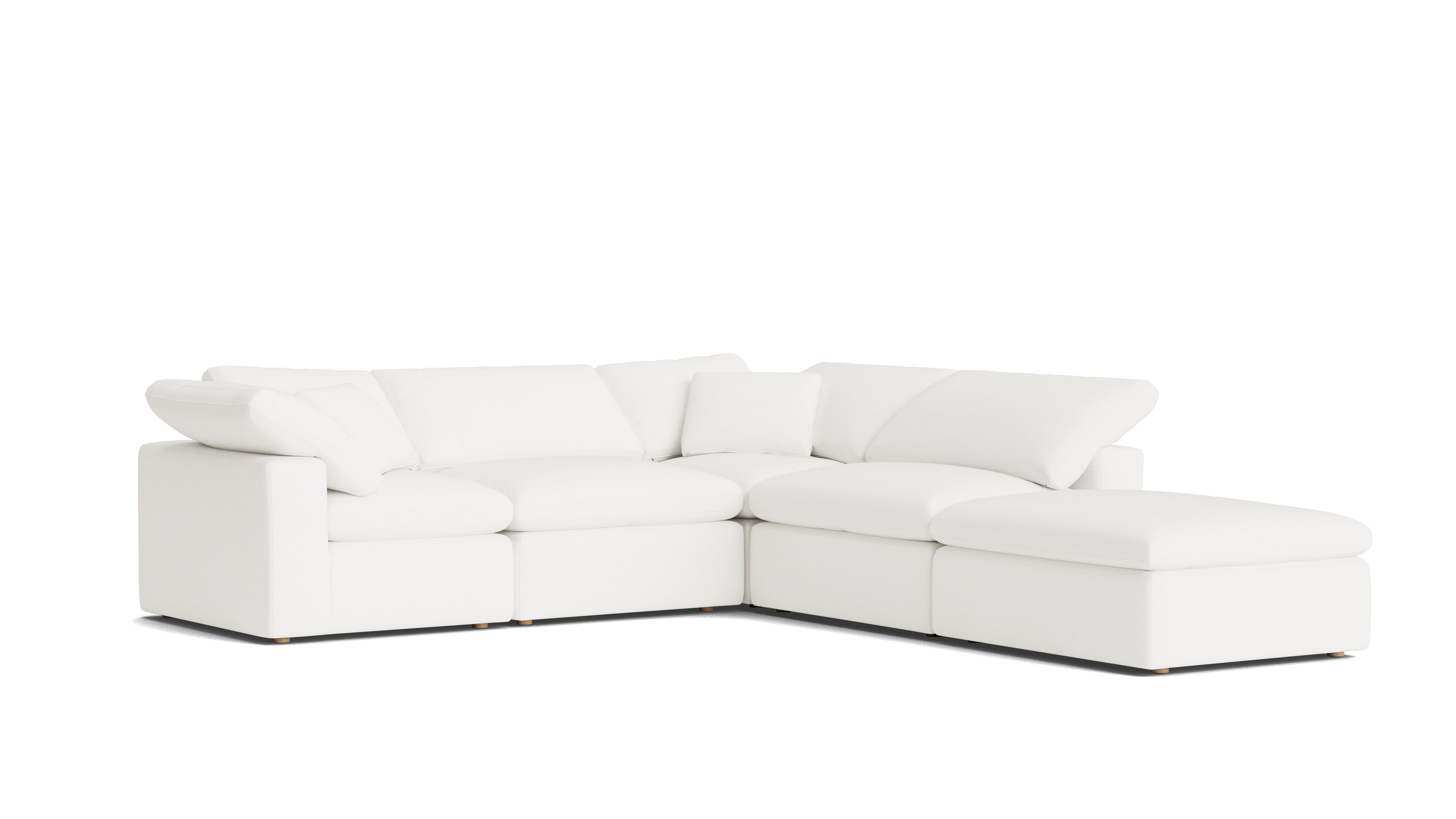 Movie Night™ 5 - Piece Modular Sectional, Standard, Brie - Sundays CompanySEC-YJ-909-037
