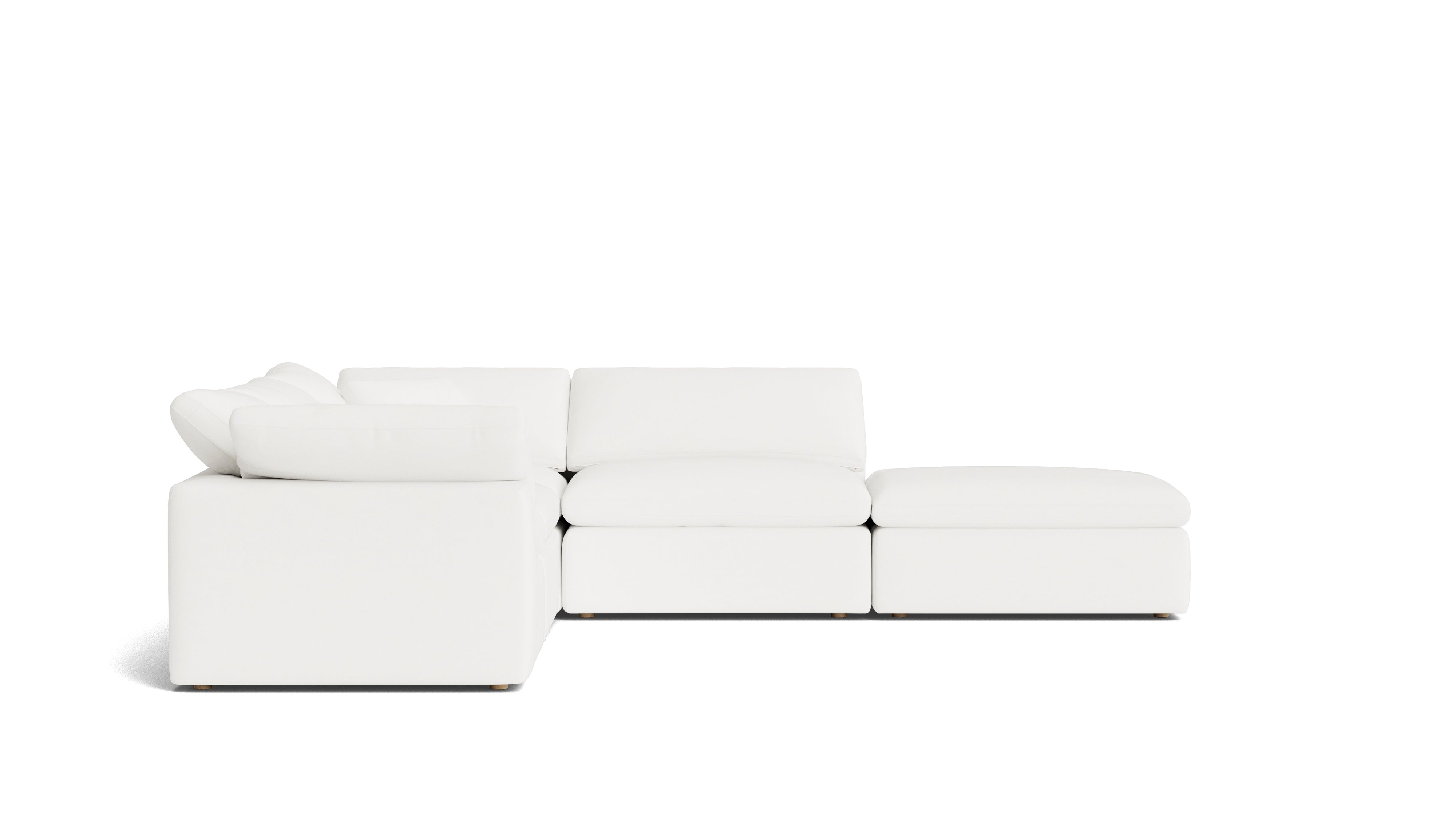 Movie Night™ 5 - Piece Modular Sectional, Standard, Brie - Sundays CompanySEC-YJ-909-037