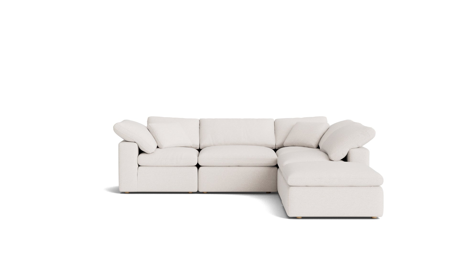 Movie Night™ 5-Piece Modular Sectional, Standard, Nomad Snow_image