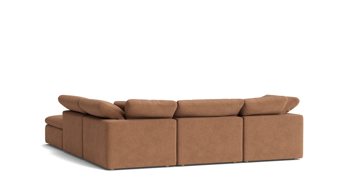 Movie Night™ 5-Piece Modular Sectional, Standard, Spice — alternate view