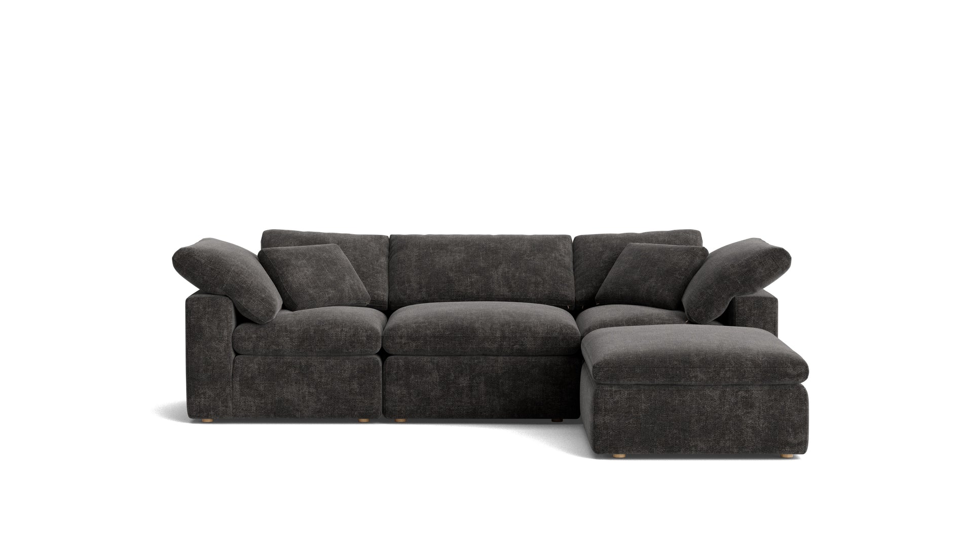Movie Night™ 4-Piece Modular Sectional, Standard, Truffle_image