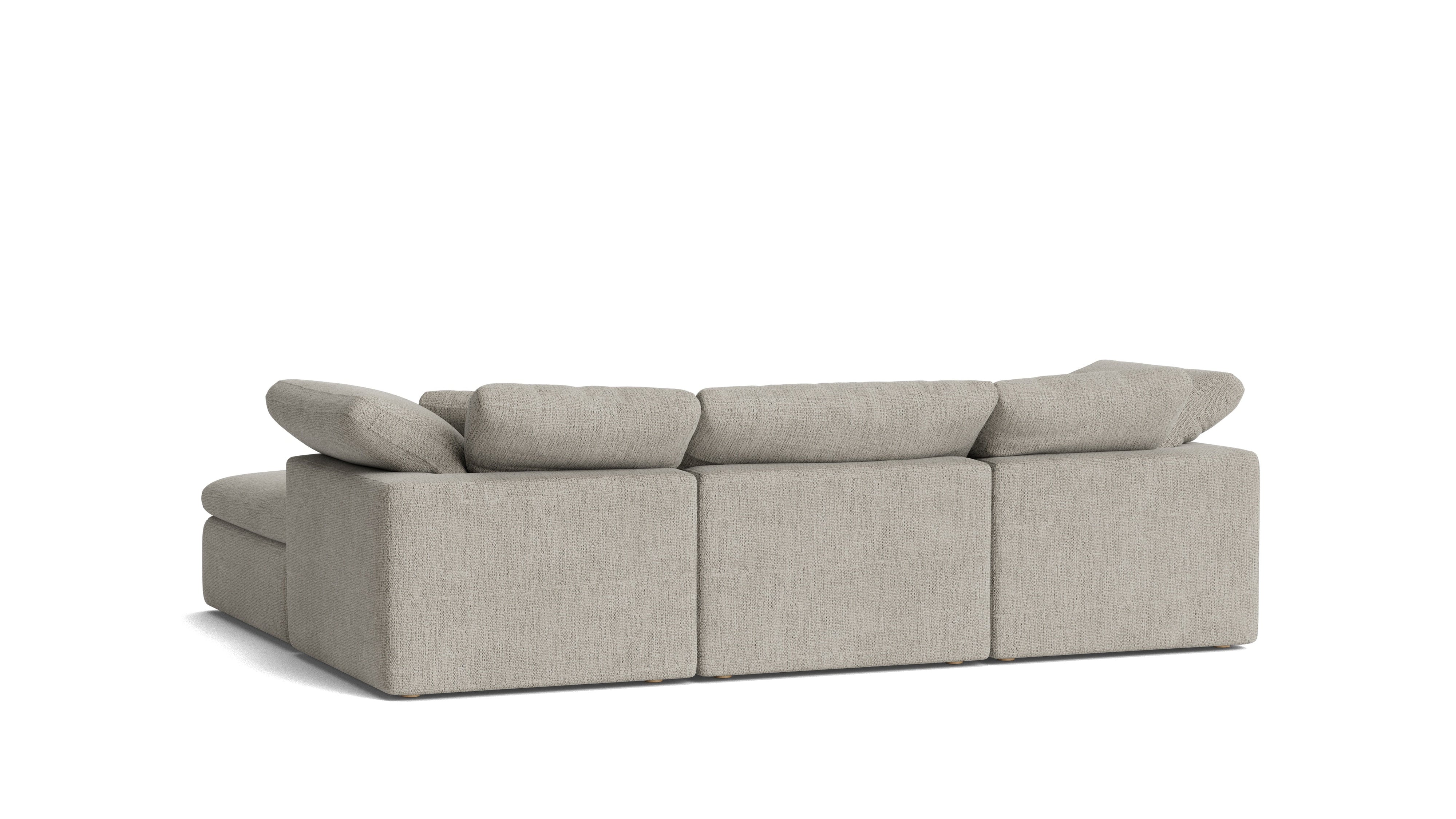 Movie Night™ 4-Piece Modular Sectional, Standard, Oatmeal