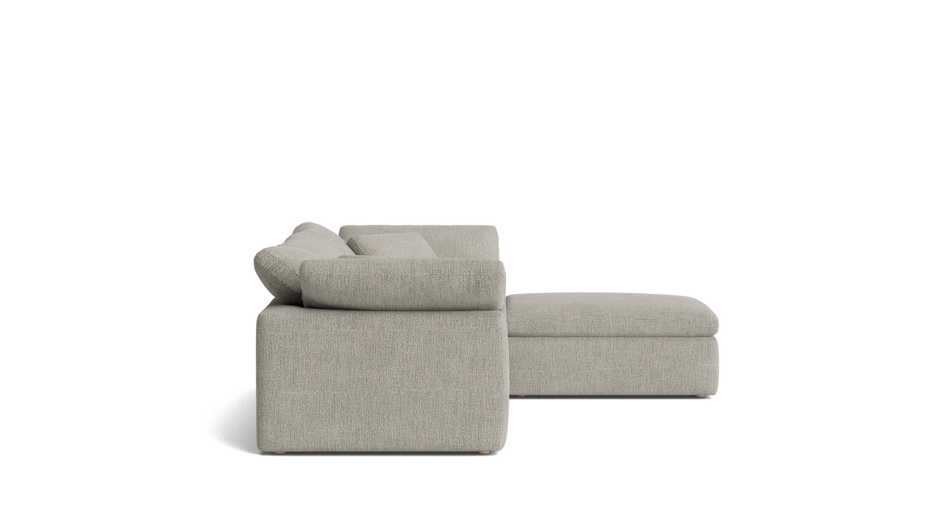 Movie Night™ 4-Piece Modular Sectional, Standard, Oatmeal