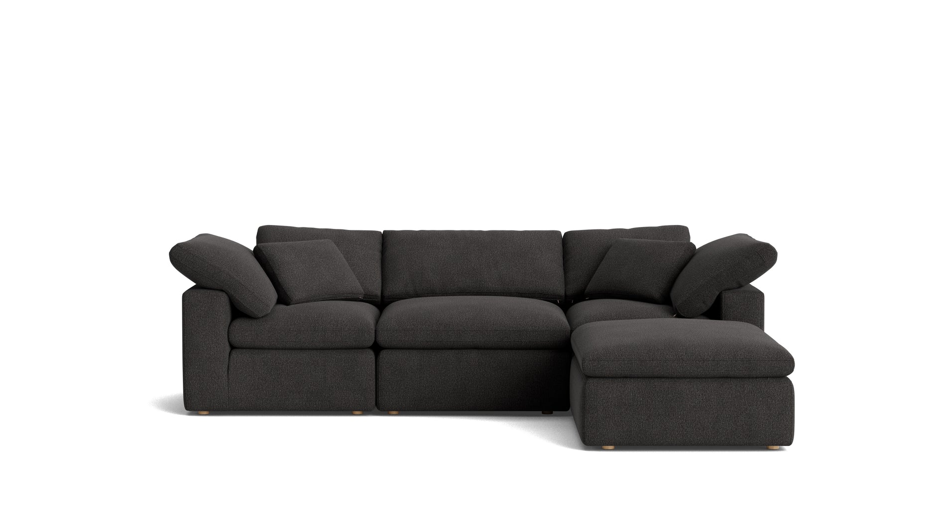 Movie Night™ 4-Piece Modular Sectional, Standard, Dark Shadow_image
