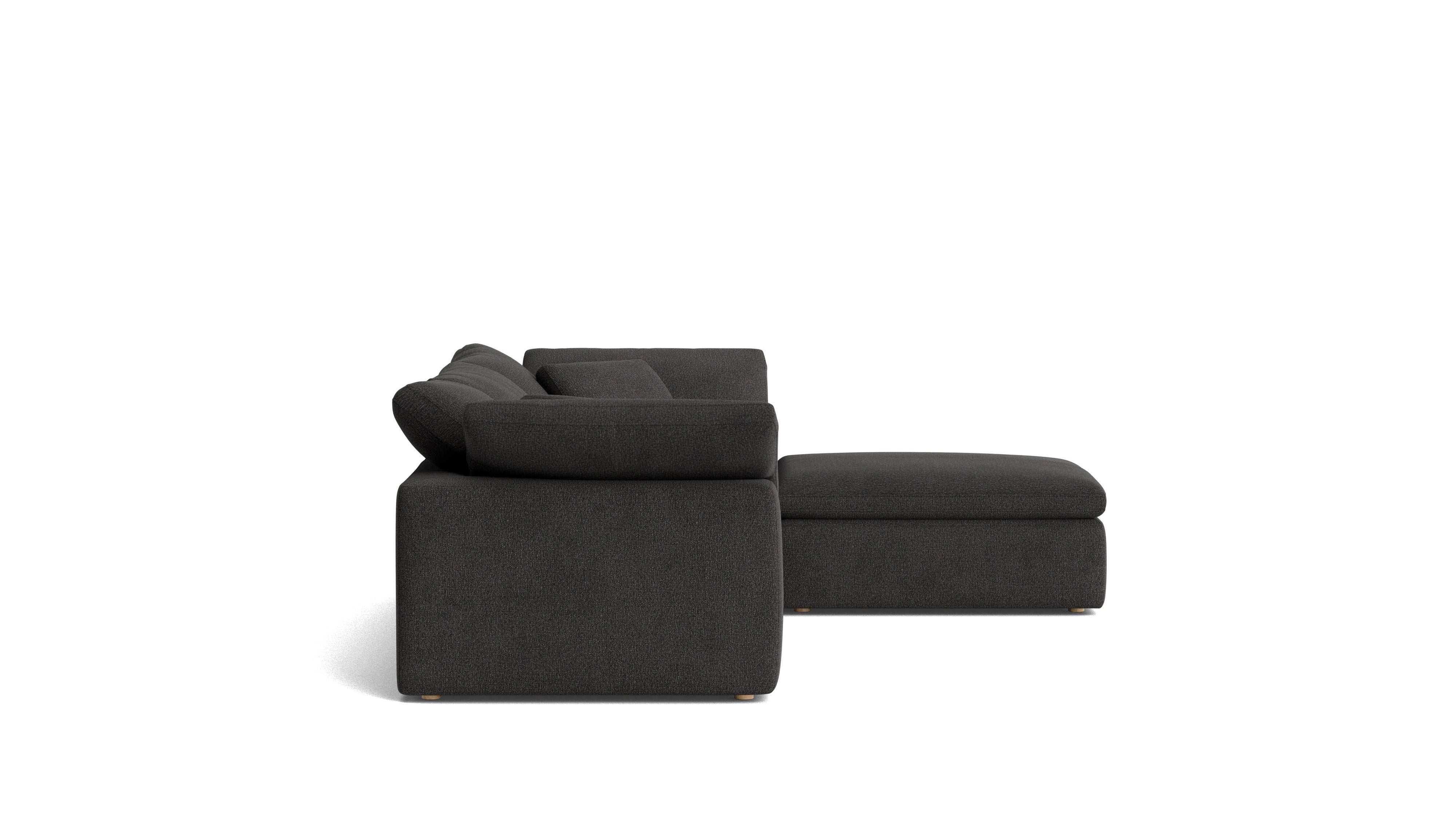 Movie Night™ 4-Piece Modular Sectional, Standard, Dark Shadow