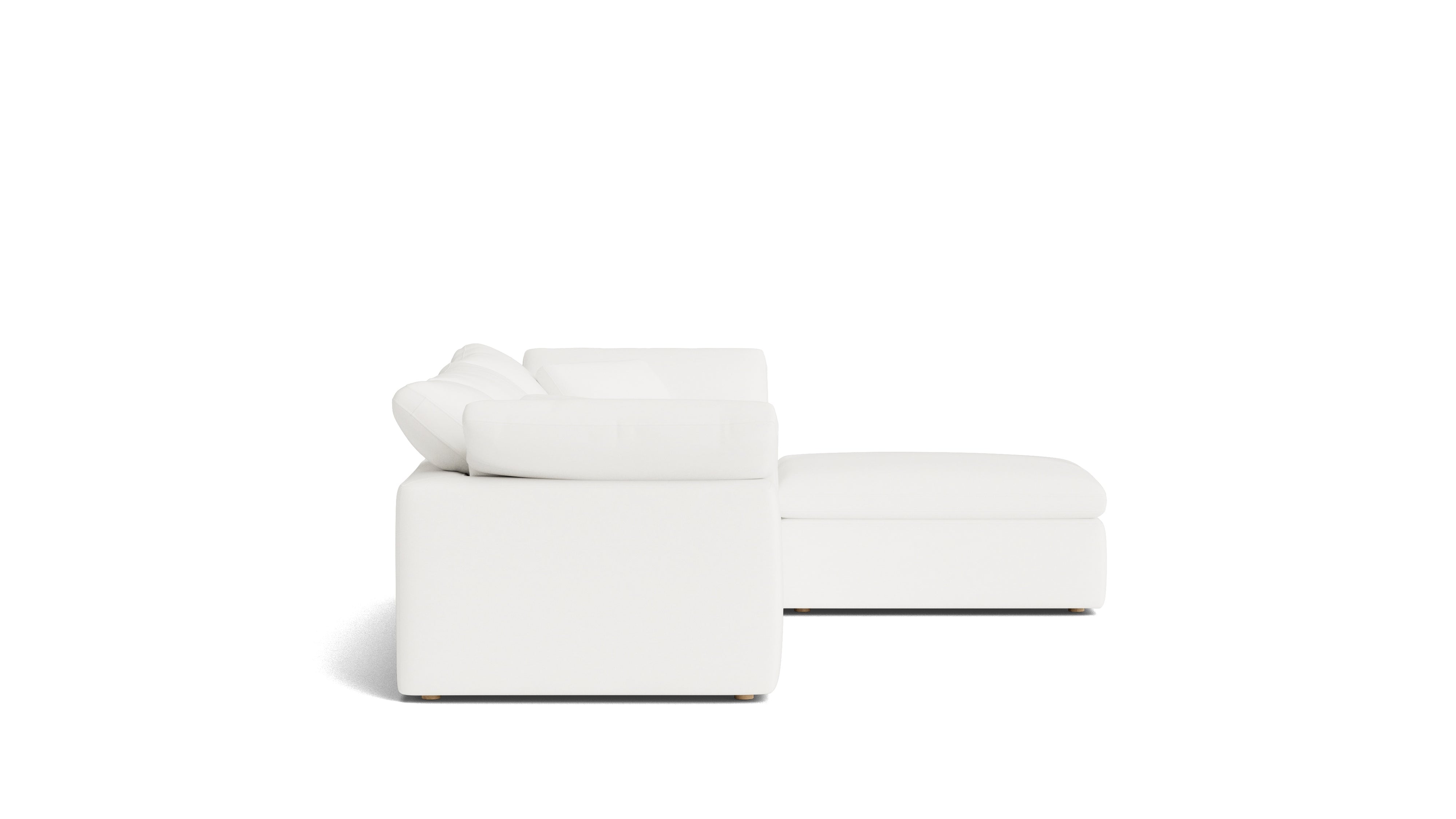 Movie Night™ 4 - Piece Modular Sectional, Standard, Brie - Sundays CompanySEC-YJ-910-037