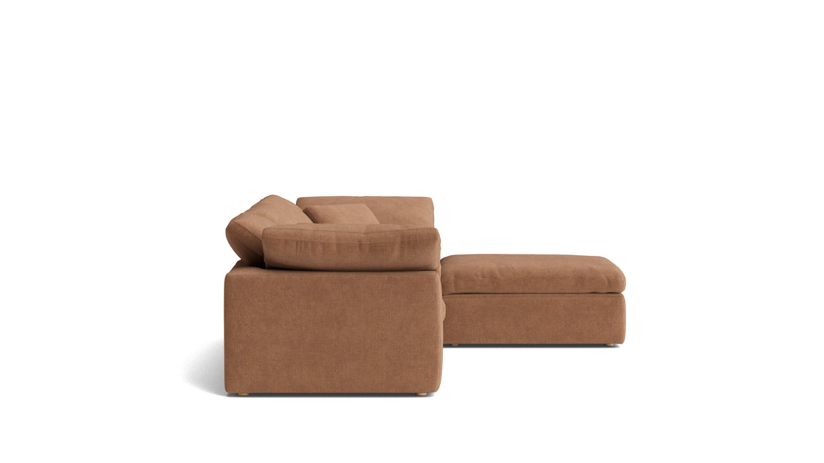 Movie Night™ 4-Piece Modular Sectional, Standard, Spice — alternate view
