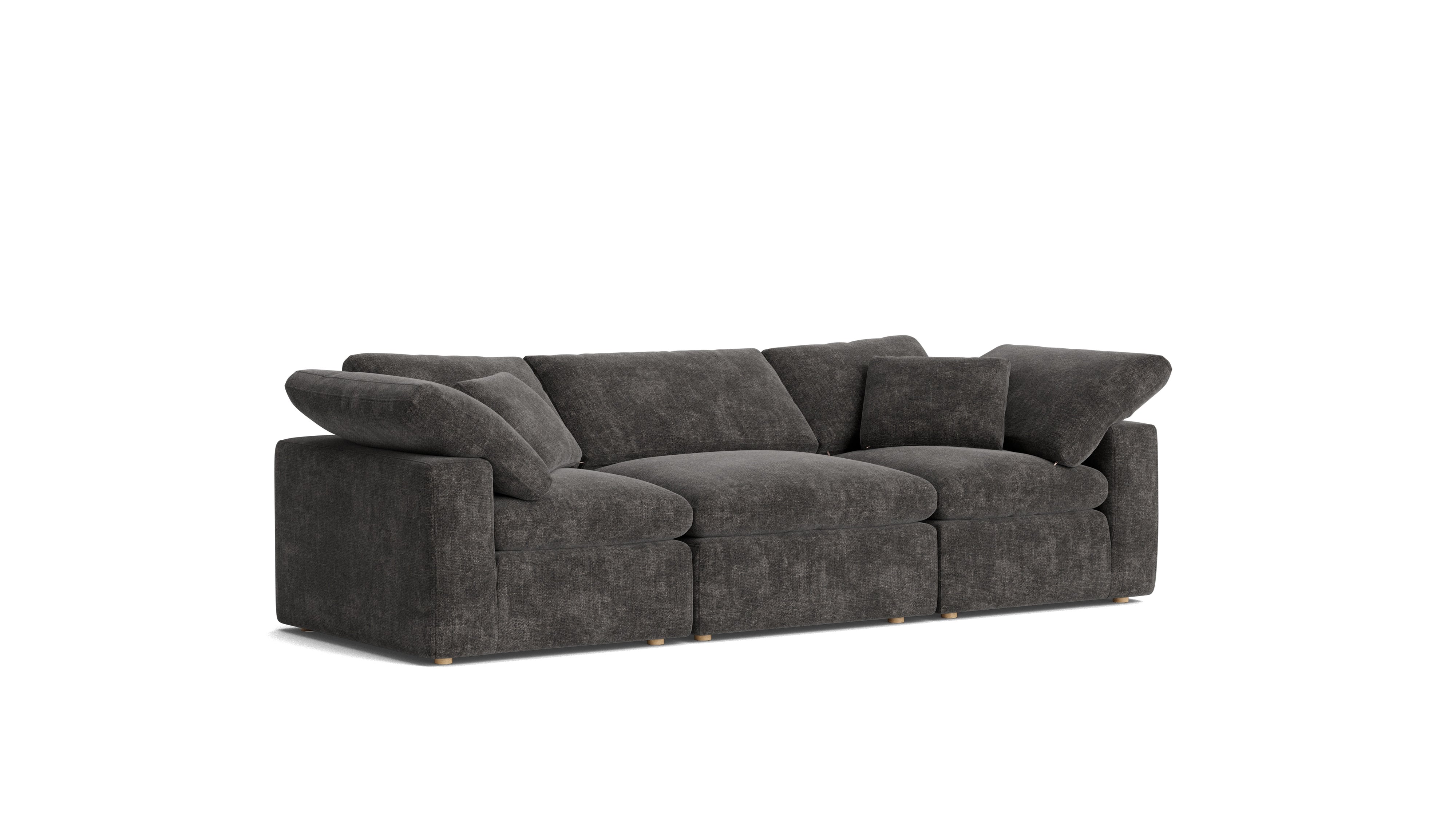 Movie Night™ 3 - Piece Modular Sofa, Standard, Truffle - Sundays CompanySEC-YJ-911-003