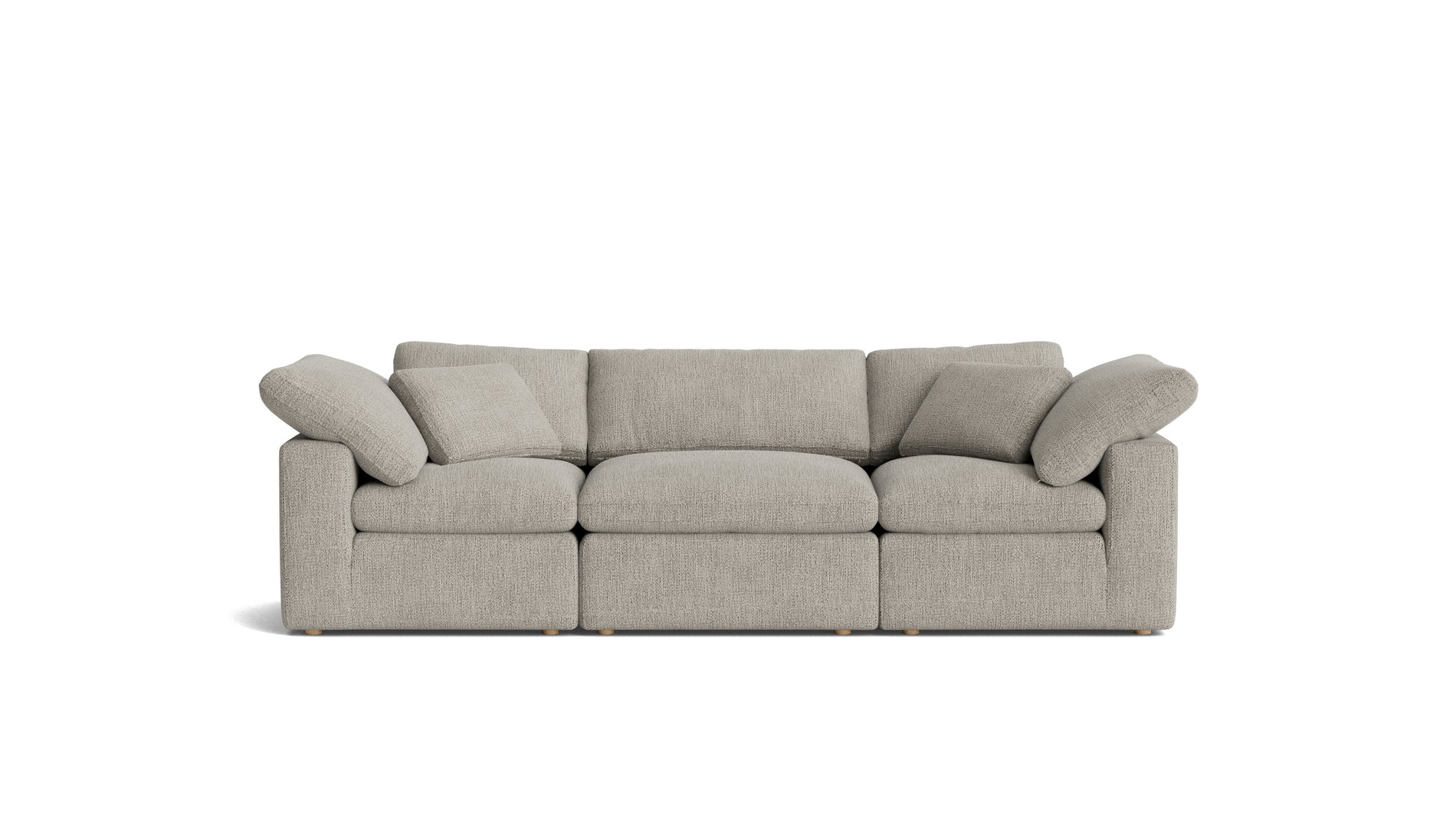 Movie Night™ 3-Piece Modular Sofa, Standard, Oatmeal_image