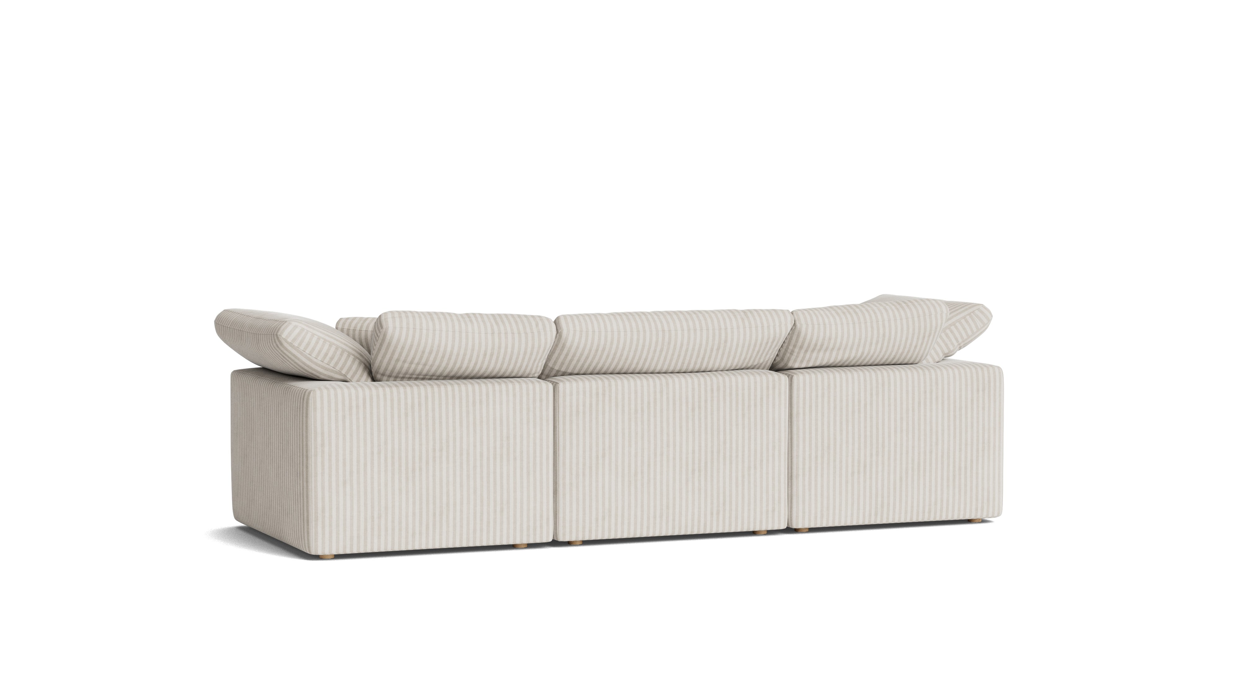 Movie Night™ 3 - Piece Modular Sofa, Standard, Newport Stripe - Sundays CompanySEC-YJ-911-011