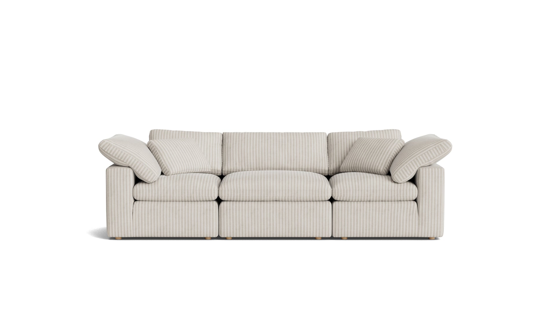 Movie Night™ 3-Piece Modular Sofa, Standard, Newport Stripe_image