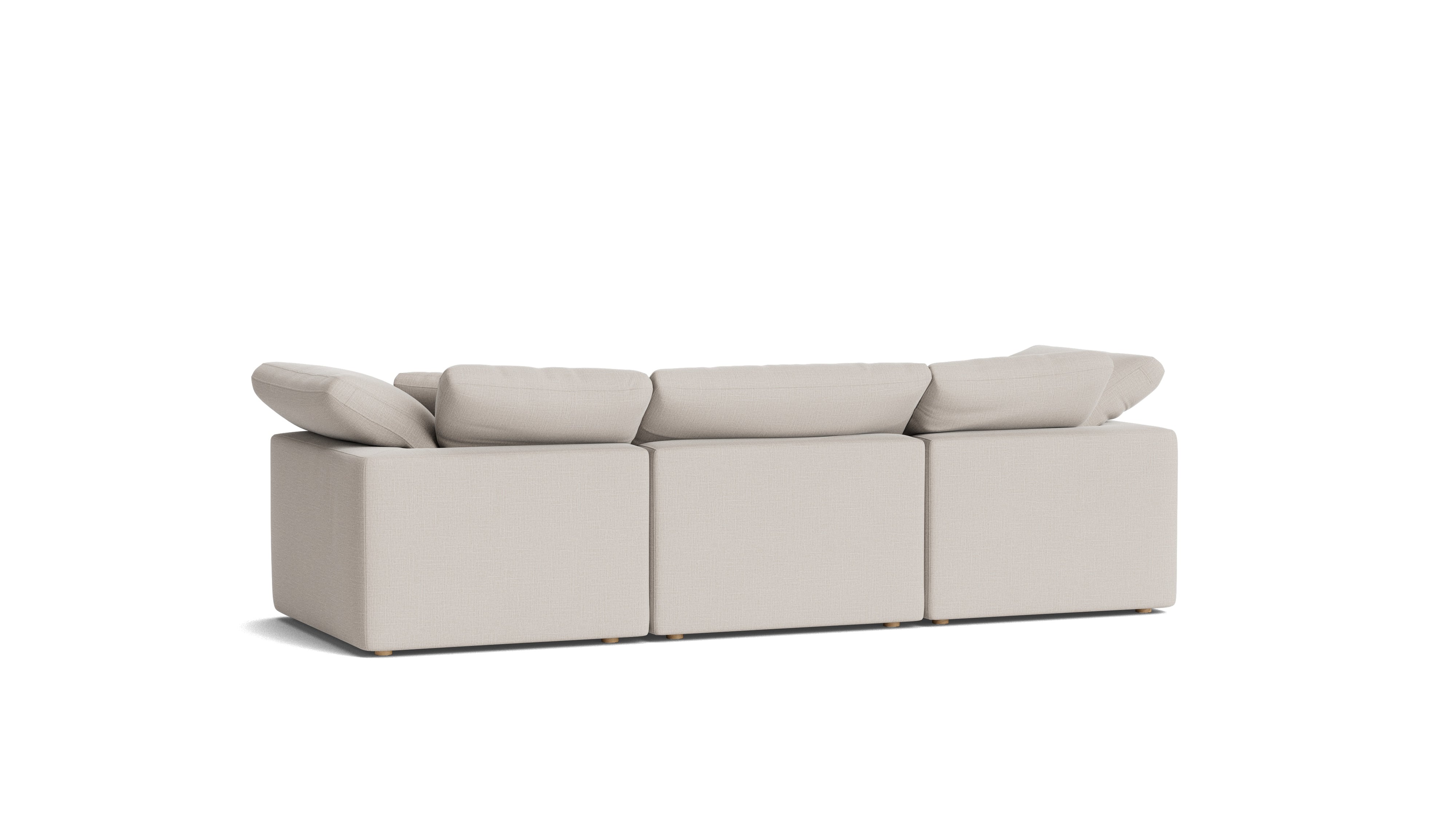 Movie Night™ 3 - Piece Modular Sofa, Standard, Clay - Sundays CompanySEC-YJ-911-015