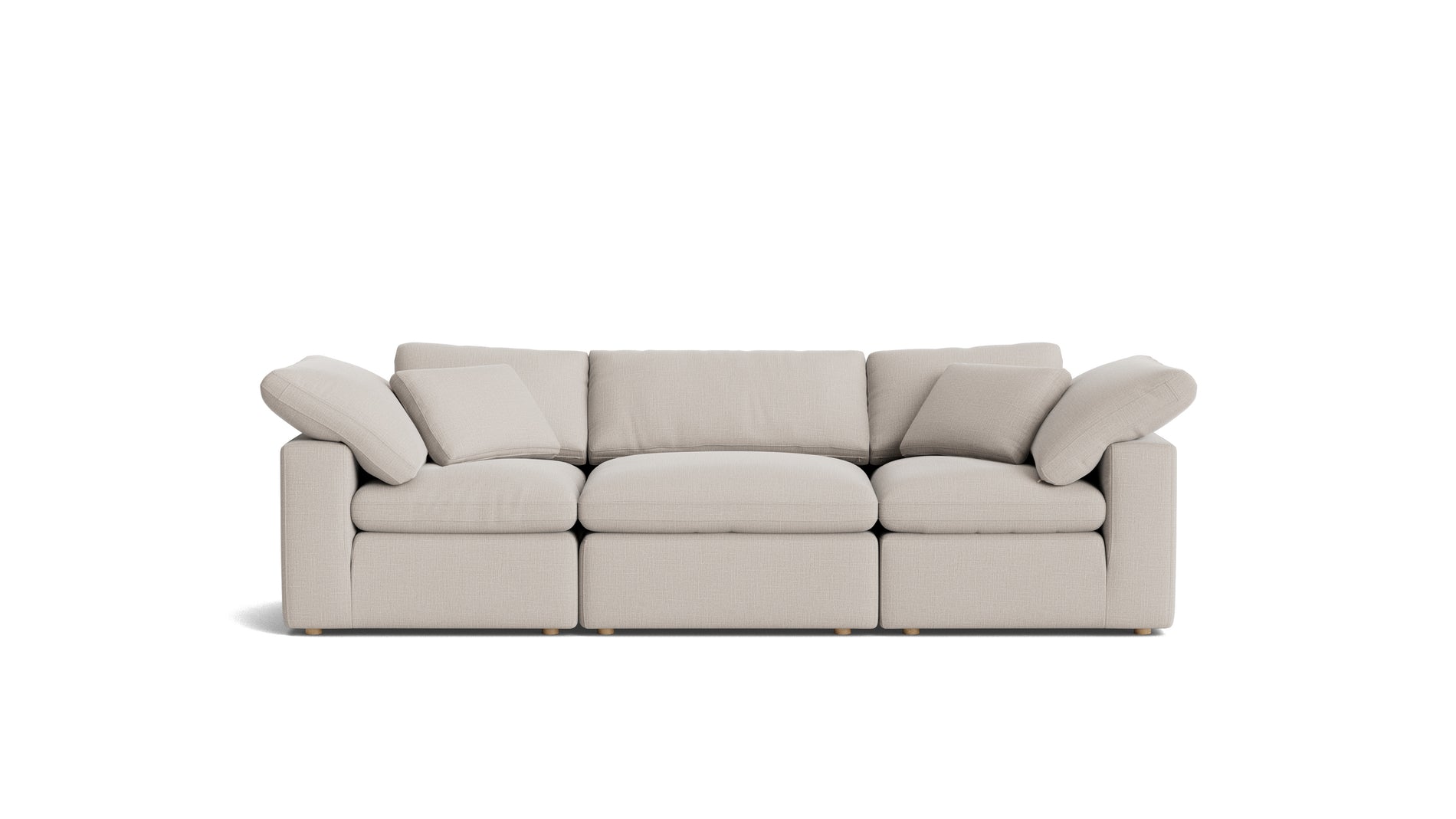 Movie Night™ 3-Piece Modular Sofa, Standard, Clay_image