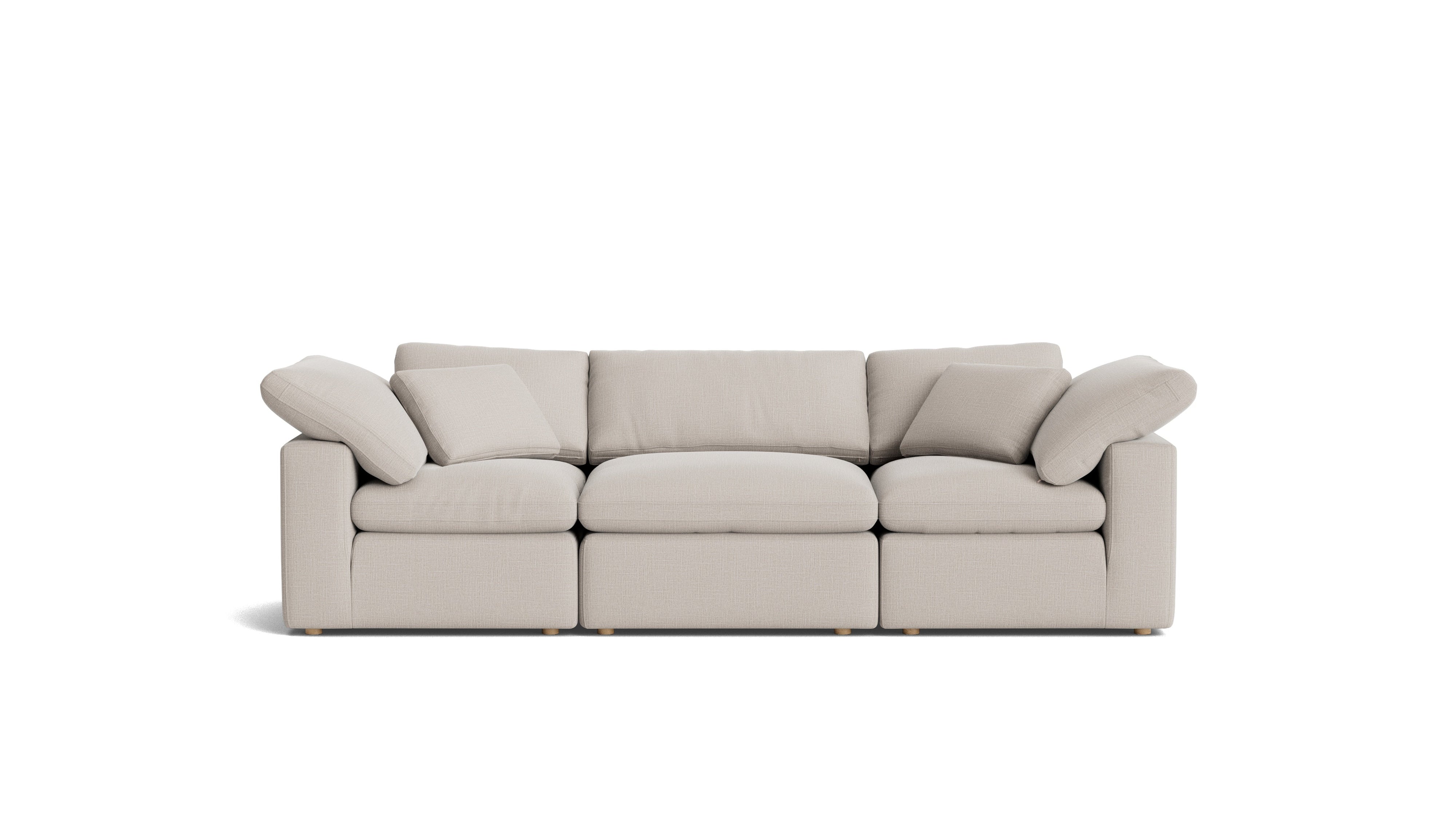 Movie Night™ 3-Piece Modular Sofa, Standard, Clay