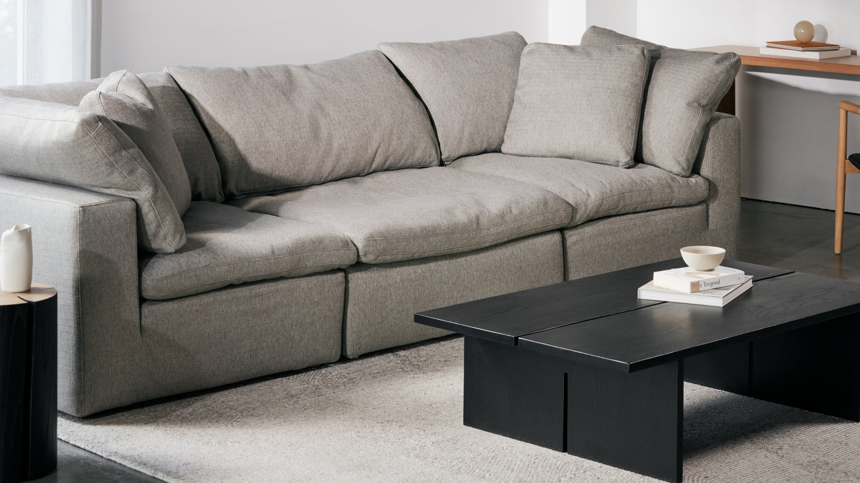 Movie Night™ 3-Piece Modular Sofa, Standard, Dark Shadow