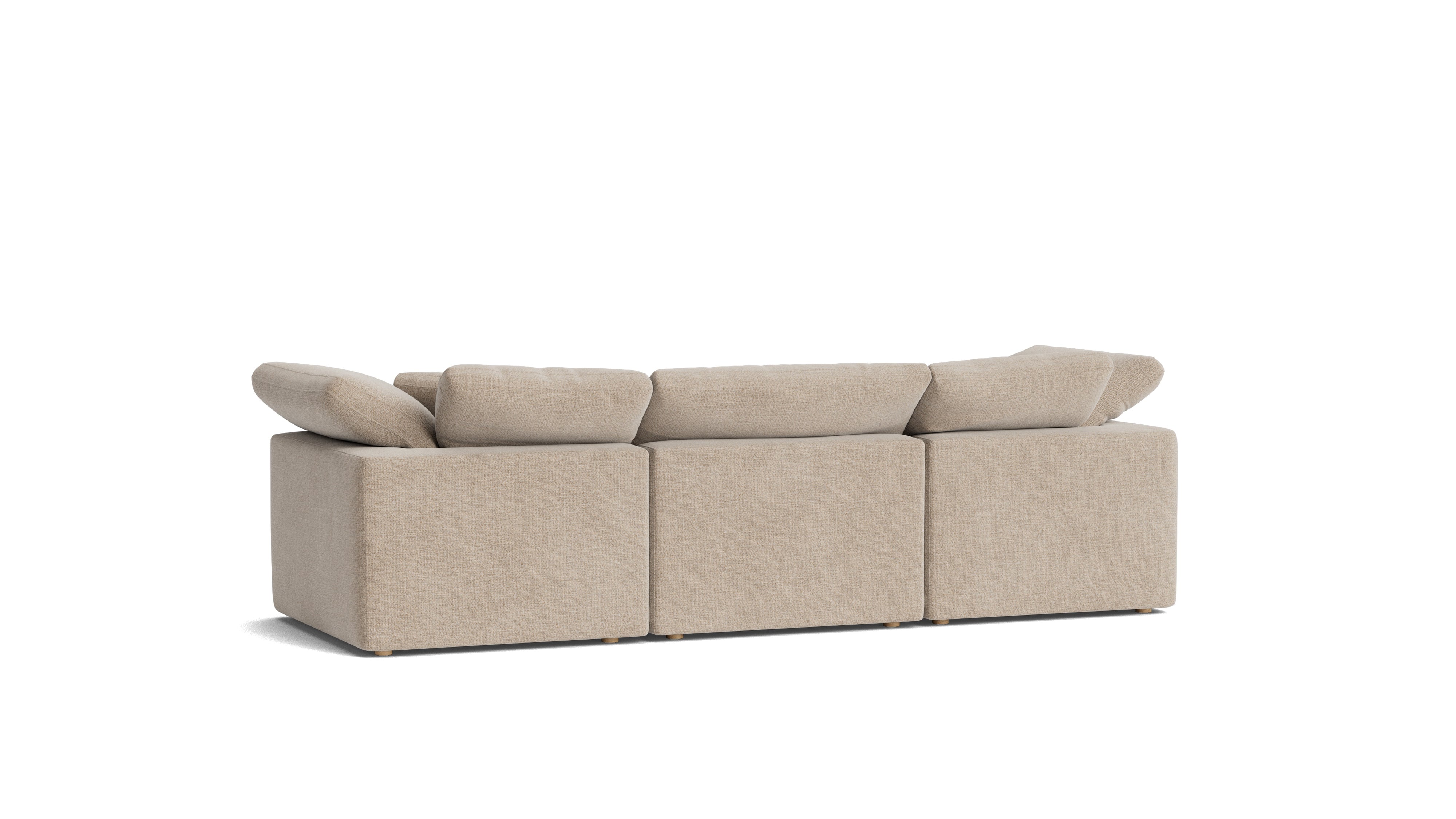 Movie Night™ 3 - Piece Modular Sofa, Standard, Champagne - Sundays CompanySEC-YJ-911-041