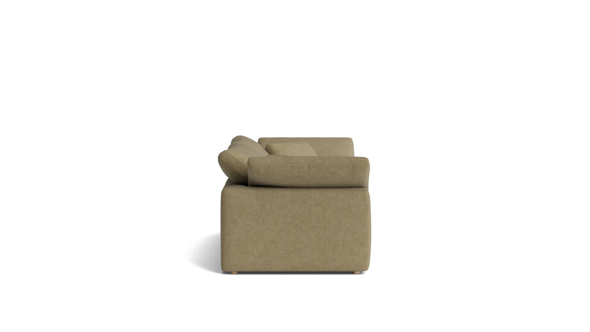 Movie Night™ 3-Piece Modular Sofa, Standard, Olive — alternate view