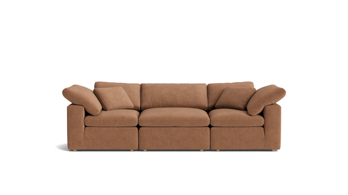 Movie Night™ 3-Piece Modular Sofa, Standard, Spice
