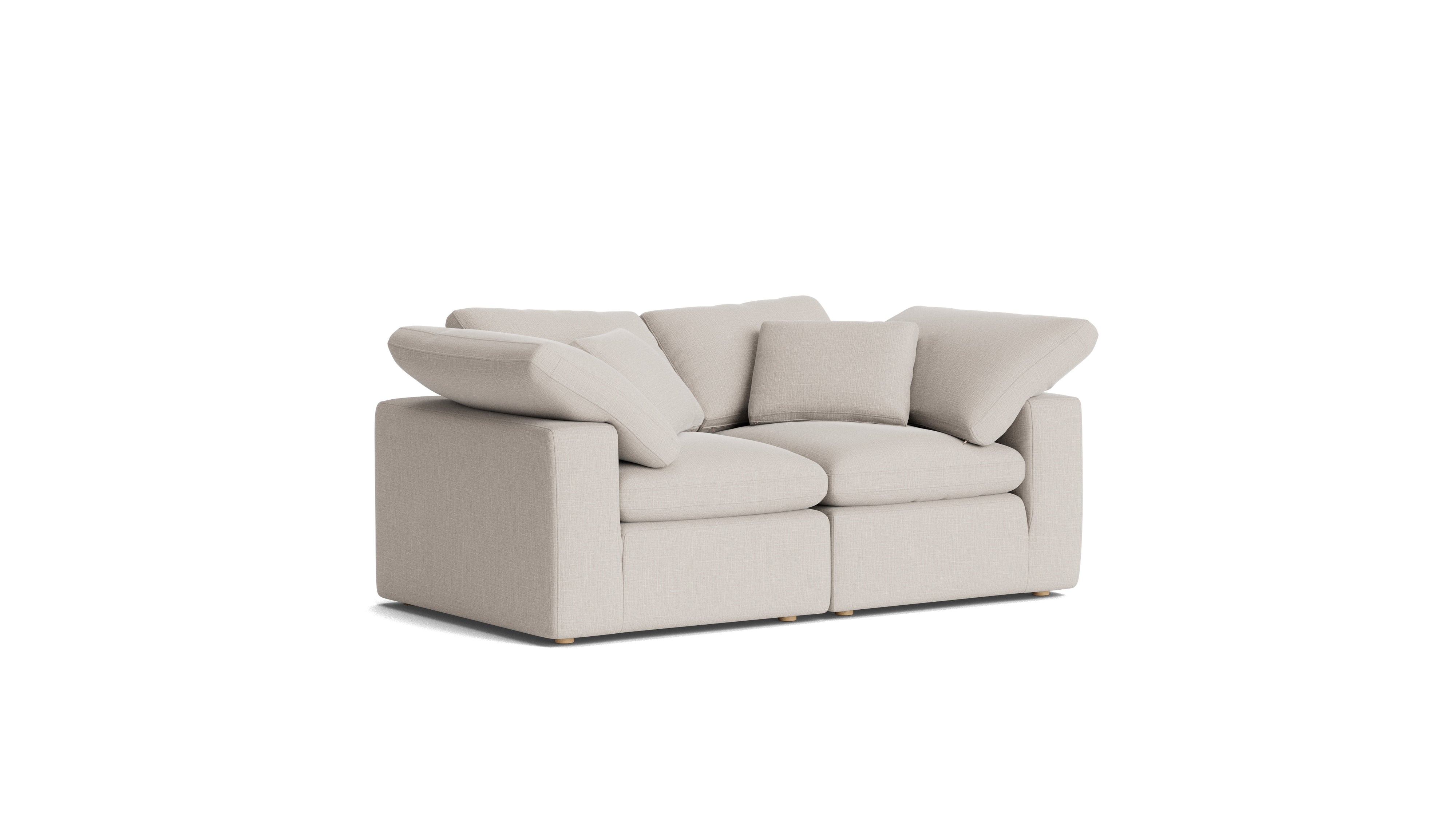 Movie Night™ 2 - Piece Modular Sofa, Standard, Clay - Sundays CompanySEC-YJ-912-015
