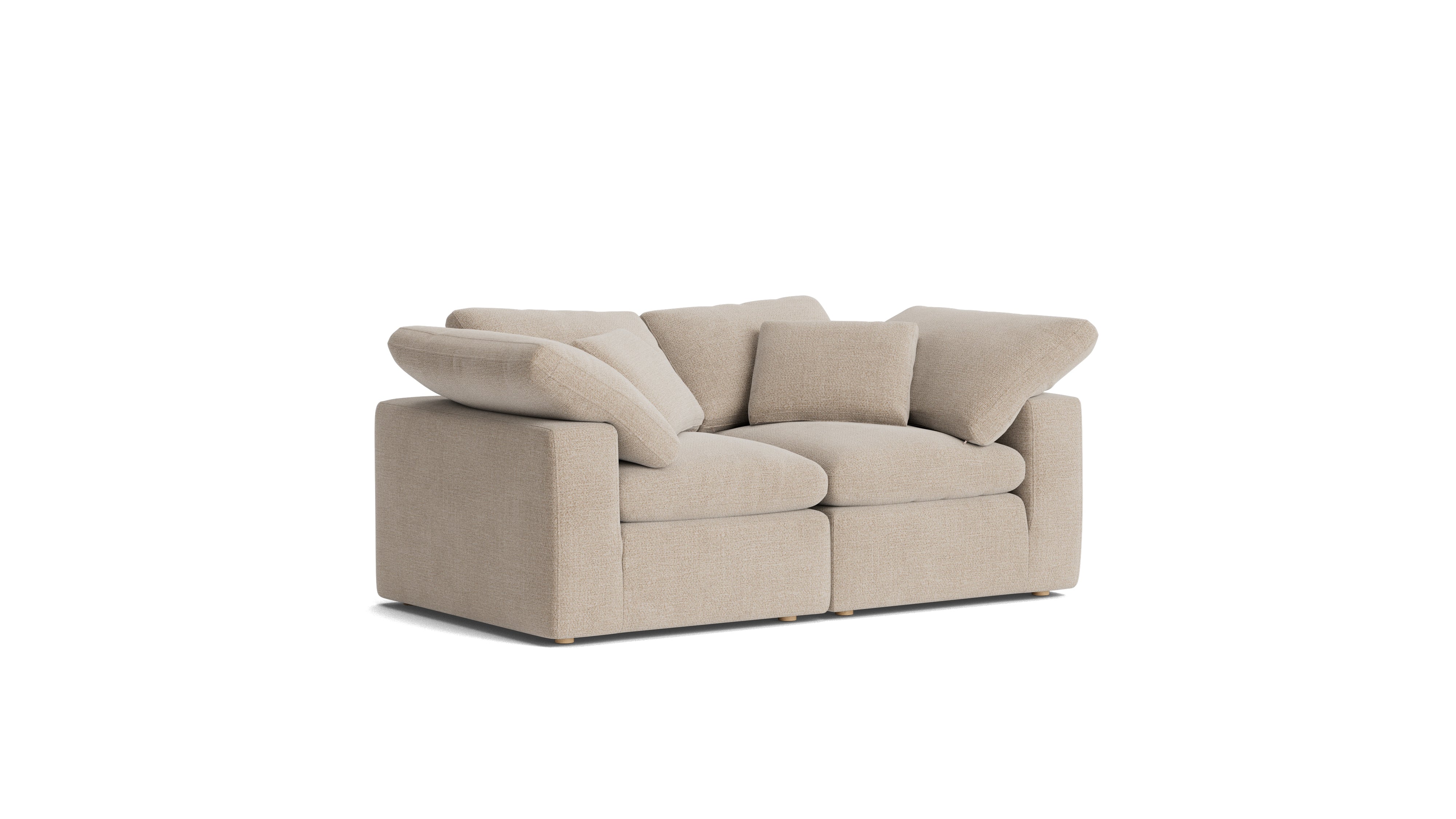 Movie Night™ 2 - Piece Modular Sofa, Standard, Champagne - Sundays CompanySEC-YJ-912-041
