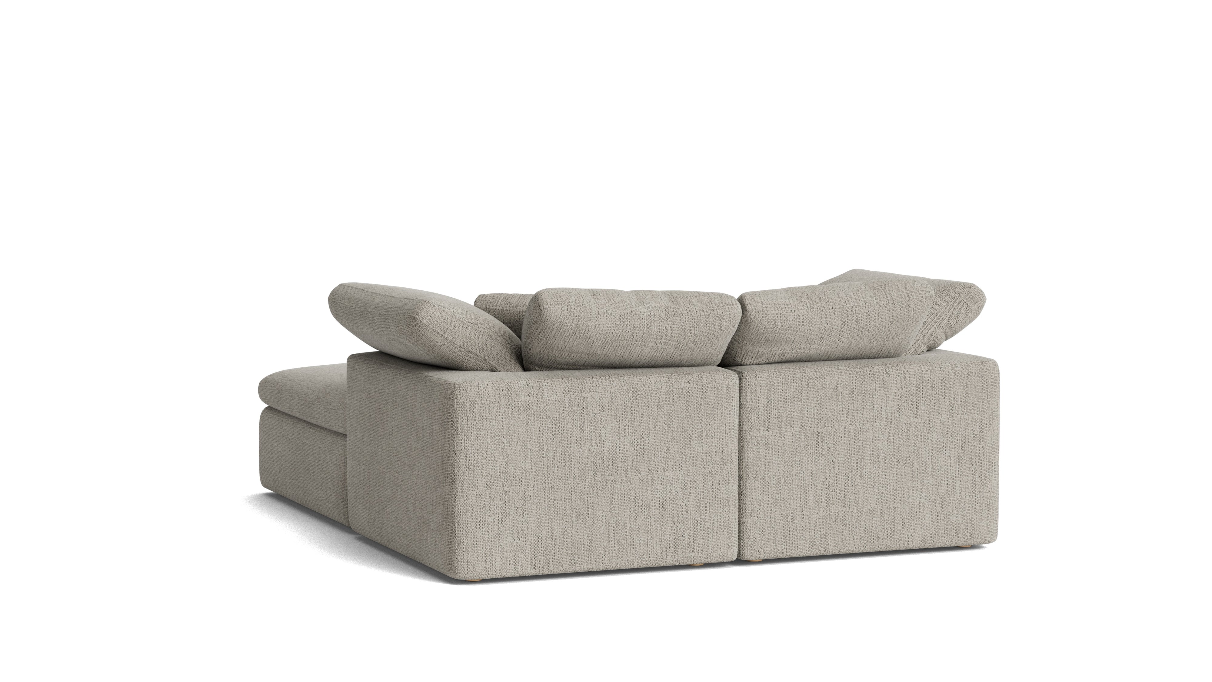 Movie Night™ 3 - Piece Modular Sectional, Standard, Oatmeal - Sundays CompanySEC-YJ-913-007